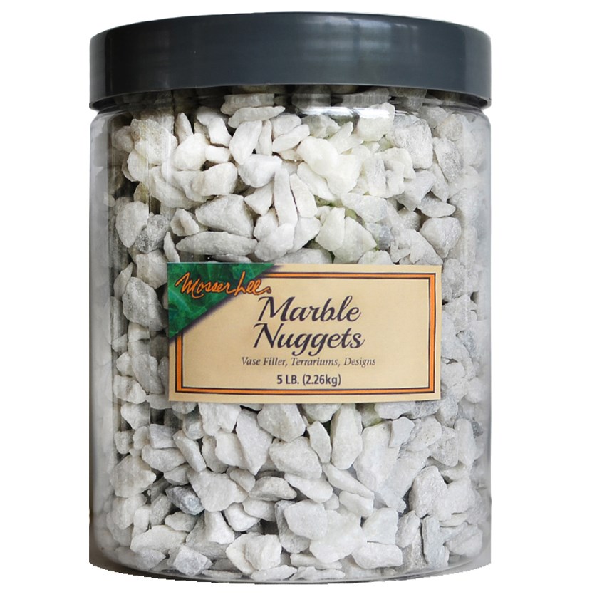 Mosser 5# Marble Nuggets Jar — priced per each; minimum 8; multiples of 8