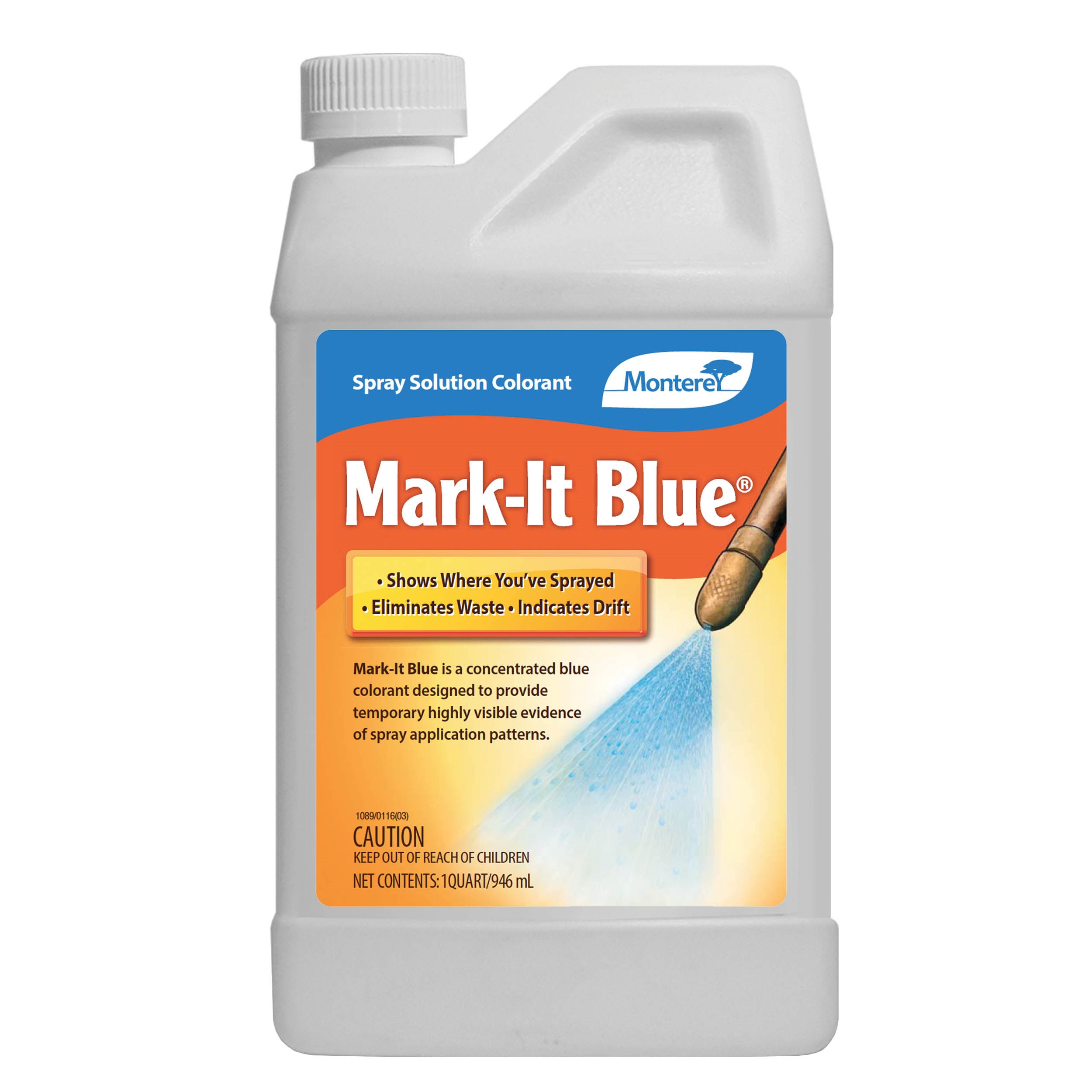 Monterey Qt Mark It Blue — priced per each; minimum 12; multiples of 12