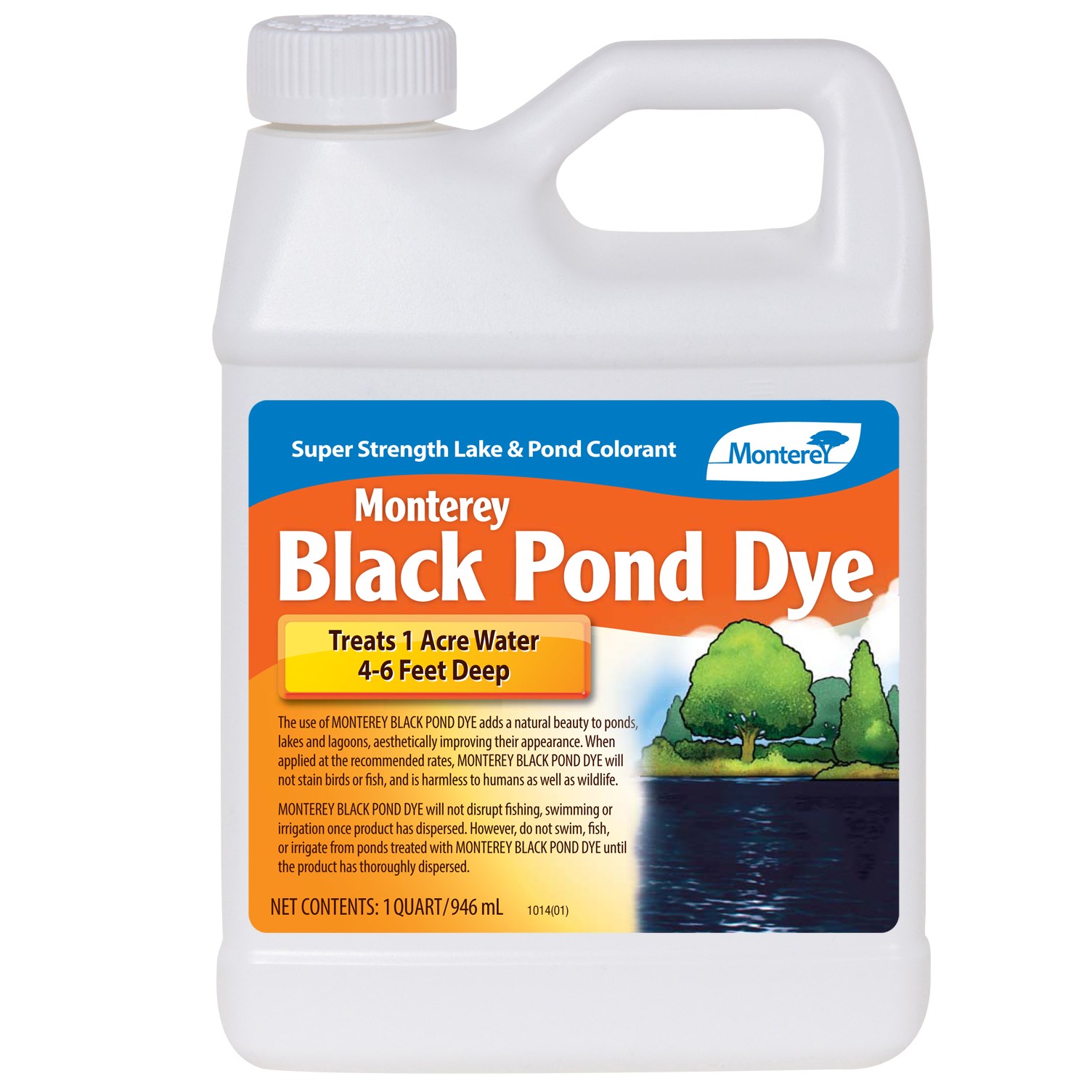 Monterey Qt Black Pond Dye — priced per each; minimum 12; multiples of 12