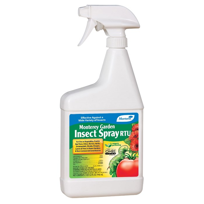 Monterey 32oz RTU Garden Insect Spray Spinosad — priced per each; minimum 12; multiples of 12