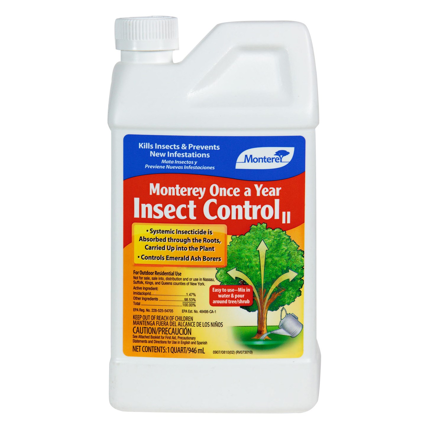 Monterey 32oz Once Year Insect Control — priced per each; minimum 6; multiples of 6