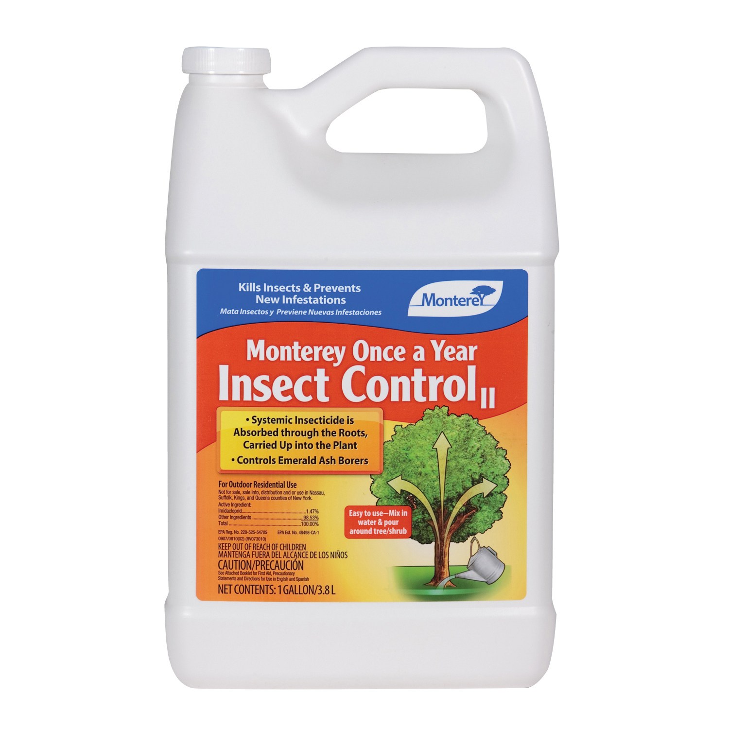 Monterey Gal Once A Year Insect Control II — priced per each; minimum 4; multiples of 4