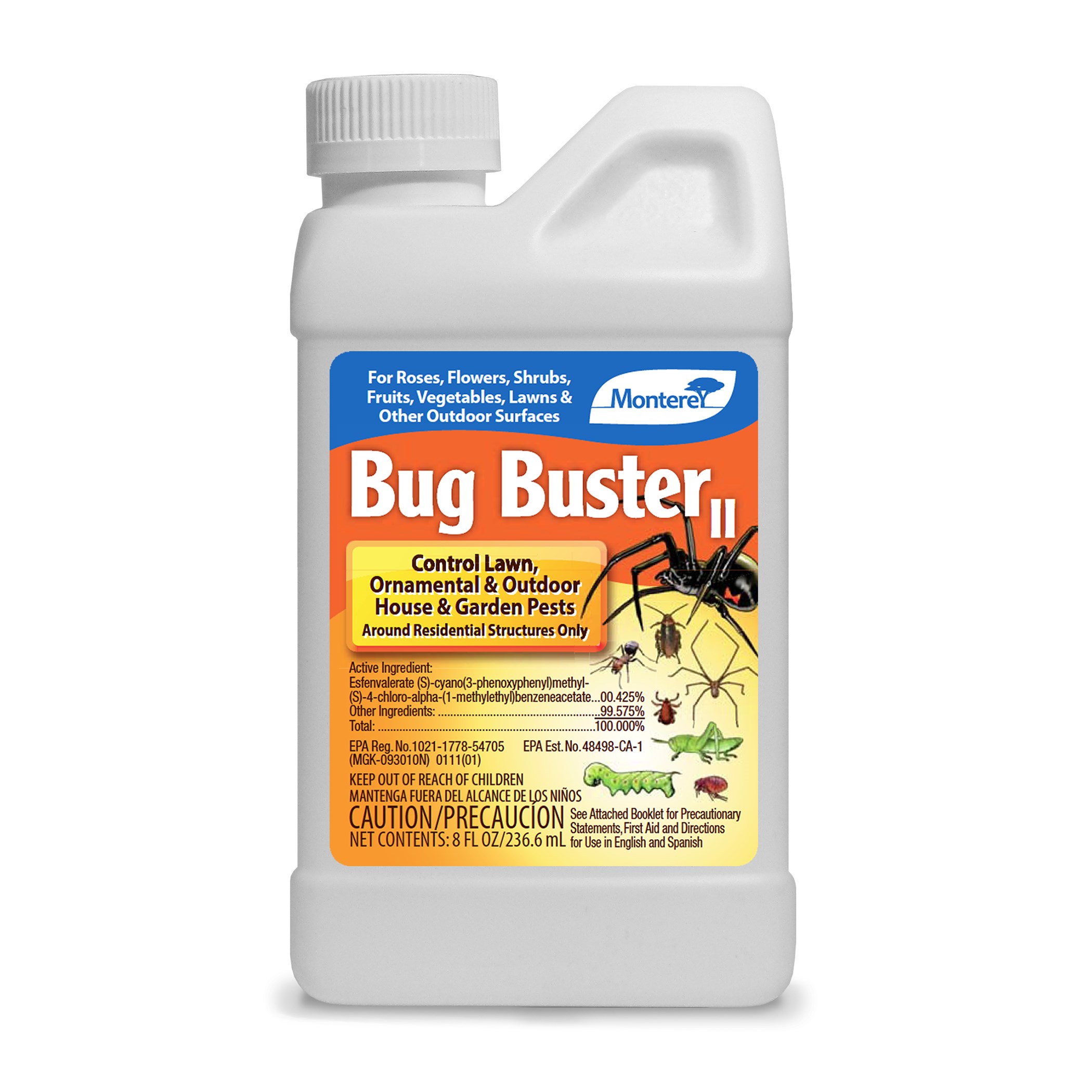 Monterey 8oz Bug Buster II For Home — priced per each; minimum 12; multiples of 12