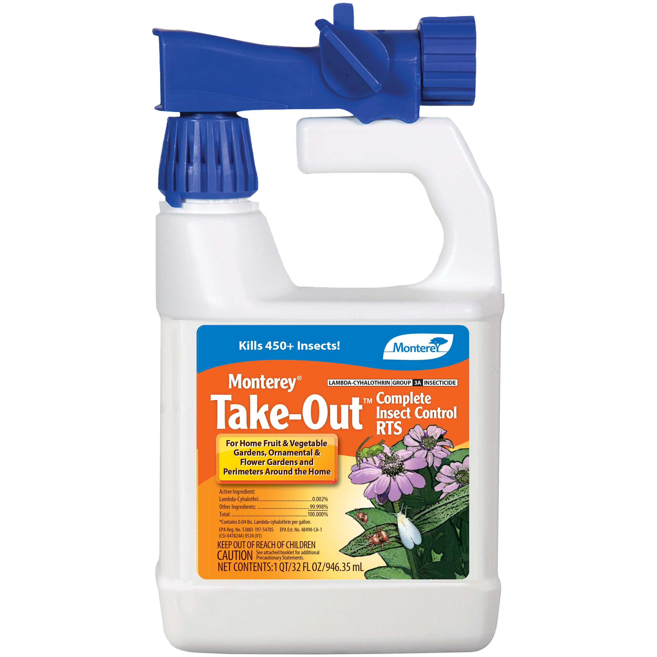 Monterey 32oz Take-Out Effective Insect Control RTS — priced per each; minimum 12; multiples of 12