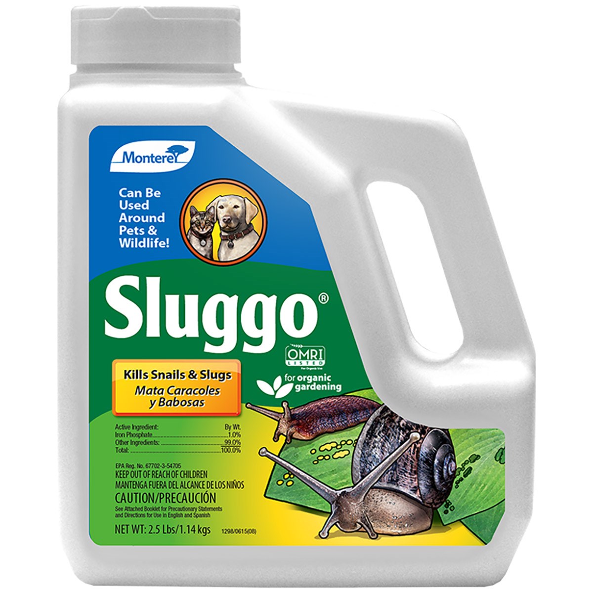 Monterey 2.5# Sluggo OMRI — priced per each; minimum 6; multiples of 6