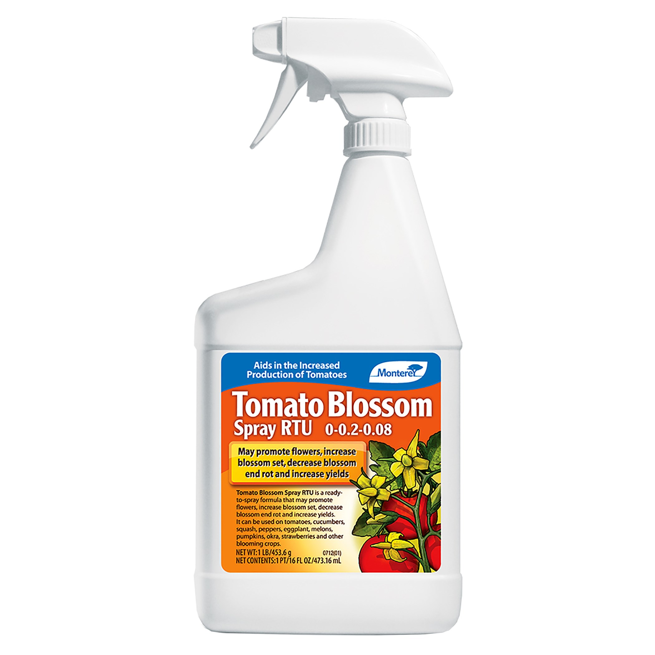 Monterey 16oz Tomato Blossom Spray RTU — Single Unit