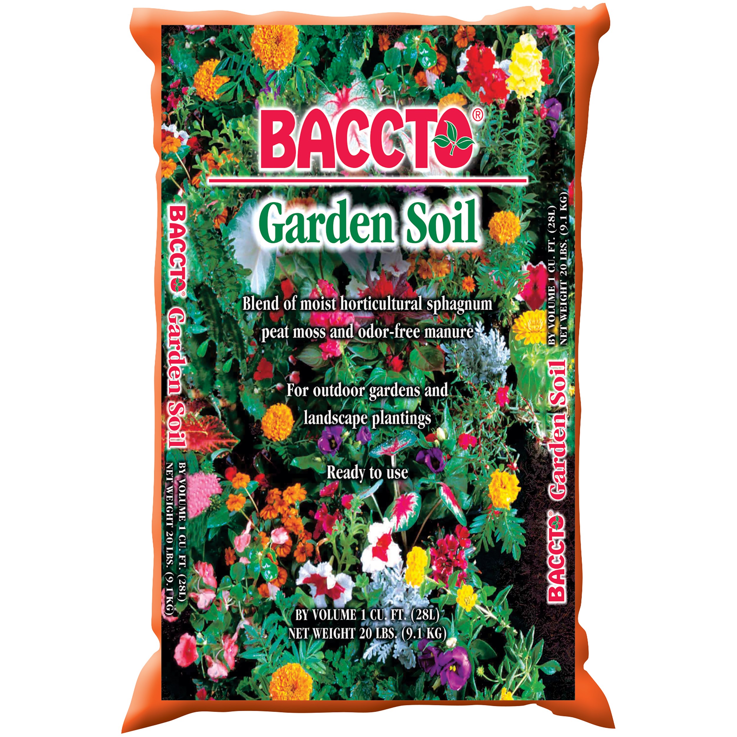 Mi Peat 1cf BACCTO Garden Soil