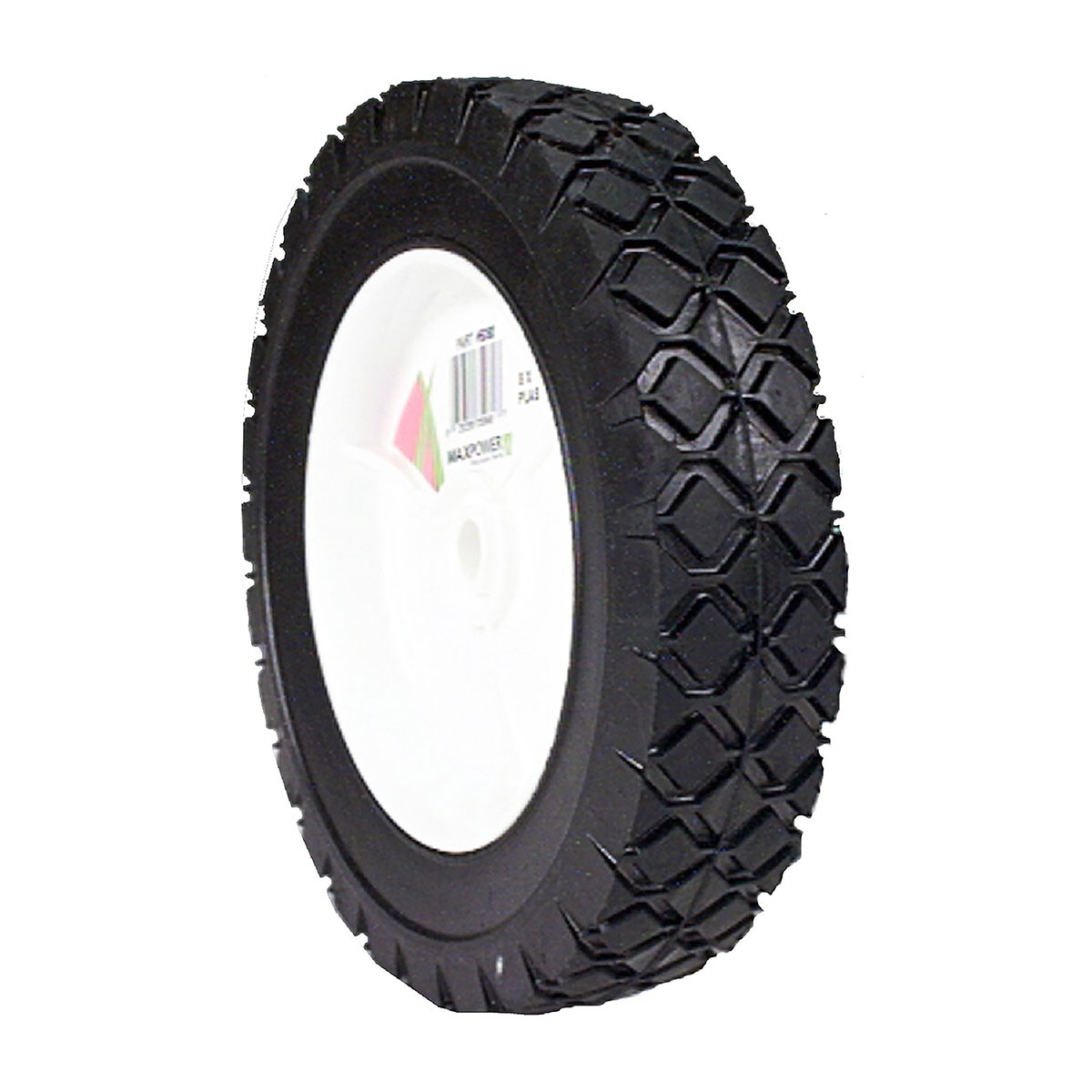 Maxpower 8" Plastic Wheel Diamond Tread — priced per each; minimum 5; multiples of 5