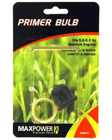 Maxpower Primer Bulb Briggs & Stratton 496115 — priced per each; minimum 5; multiples of 5