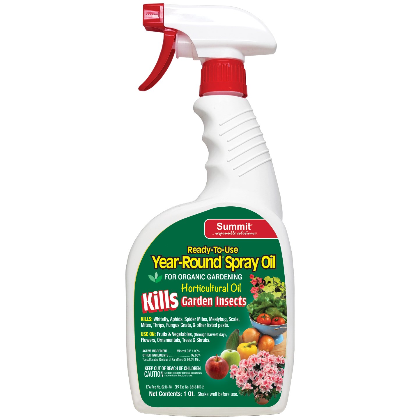 Summit Qt Year Round Spray Hort Oil Kills Garden Insects — priced per each; minimum 12; multiples of 12