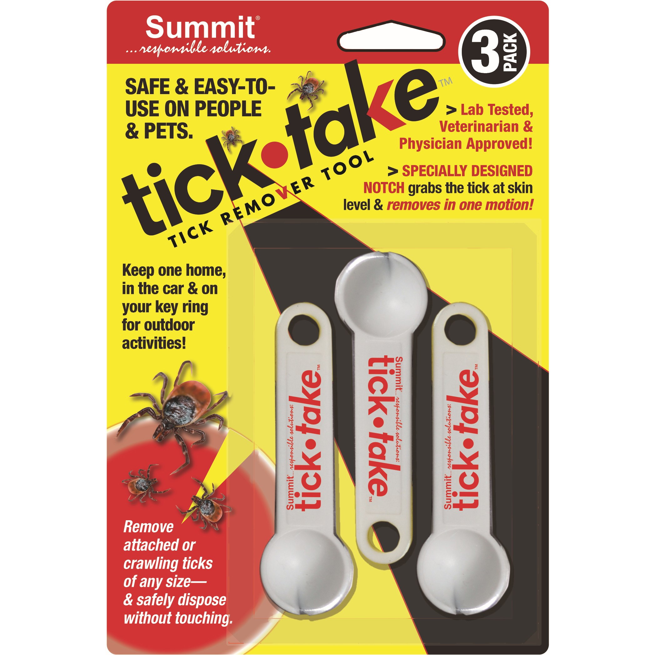 Summit 3ct Tick Take Tick Removal Spoon