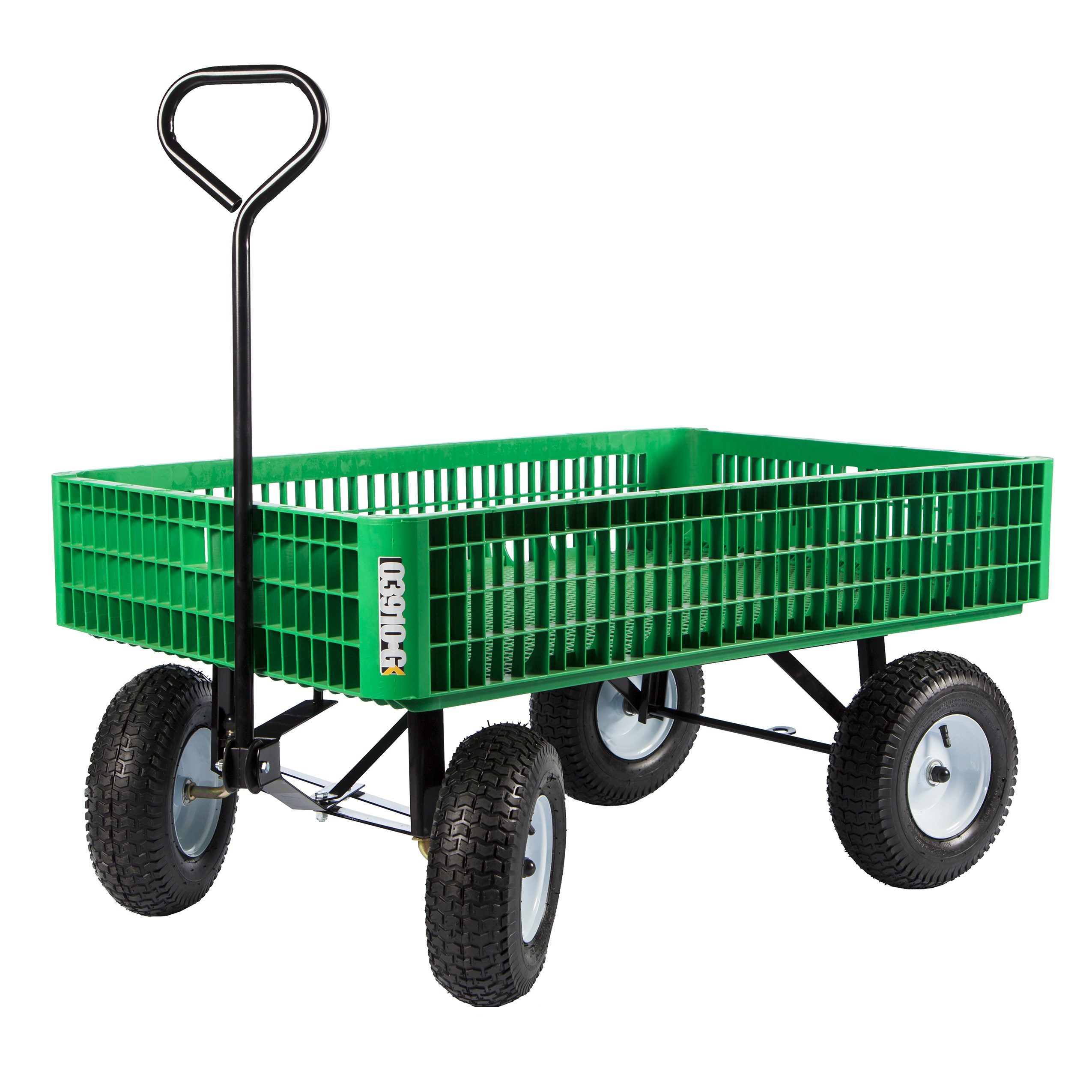Millside 30x46" Plastic Mesh Wagon w/ 5x13 Tire