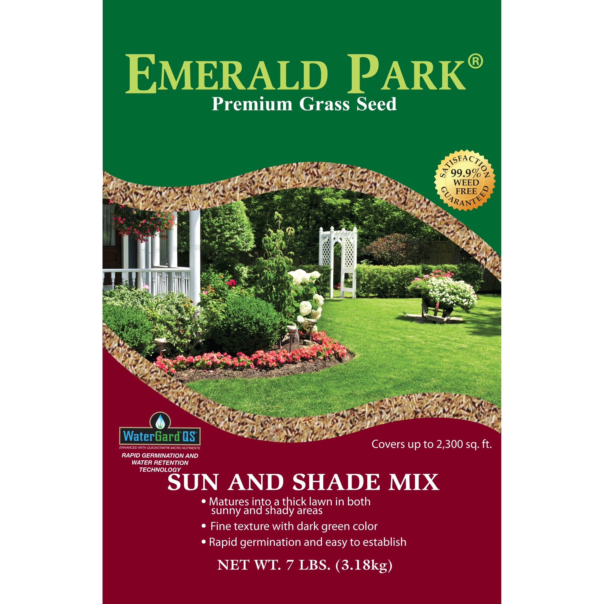 Emerald Park 7# Sun & Shade (Keywords: Scotts Classic Grass Seed Turf Builder SC18221 SC17185 ) — priced per each; minimum 7; multiples of 7