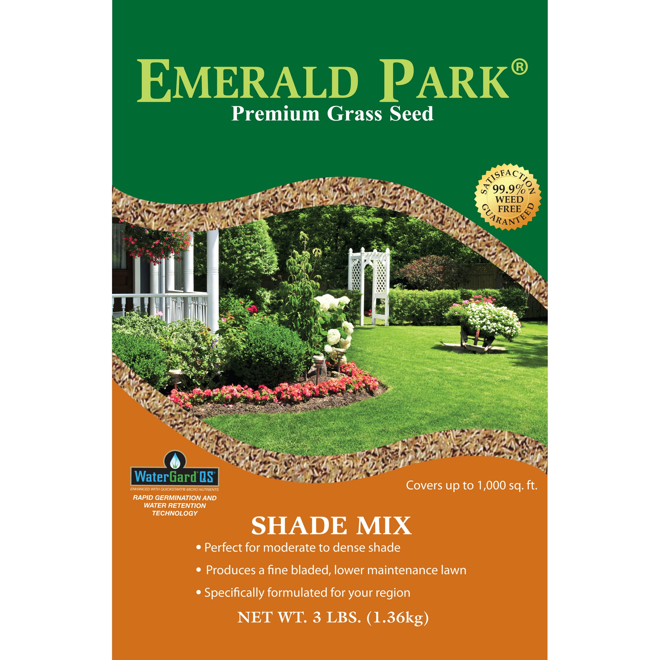 Emerald Park 3# Shady (Keywords: Scotts Classic Grass Seed Turf Builder SC18348 SC17290 ) — priced per each; minimum 12; multiples of 12