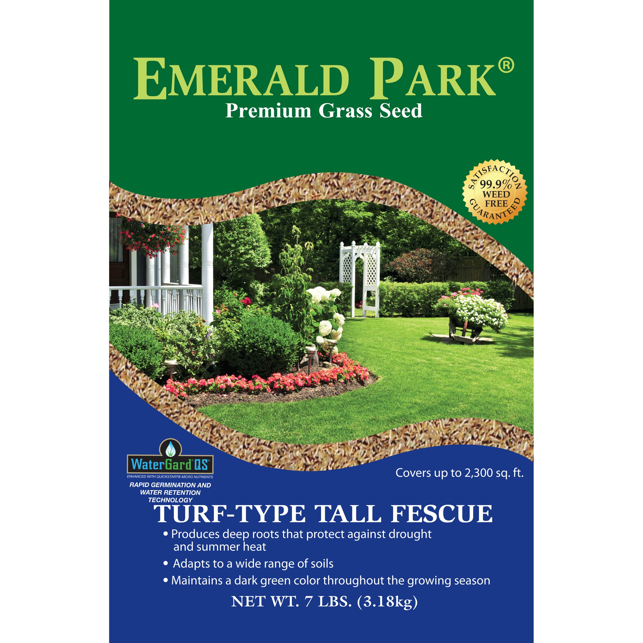 Emerald Park 7# Turf Type Fescue — priced per each; minimum 7; multiples of 7