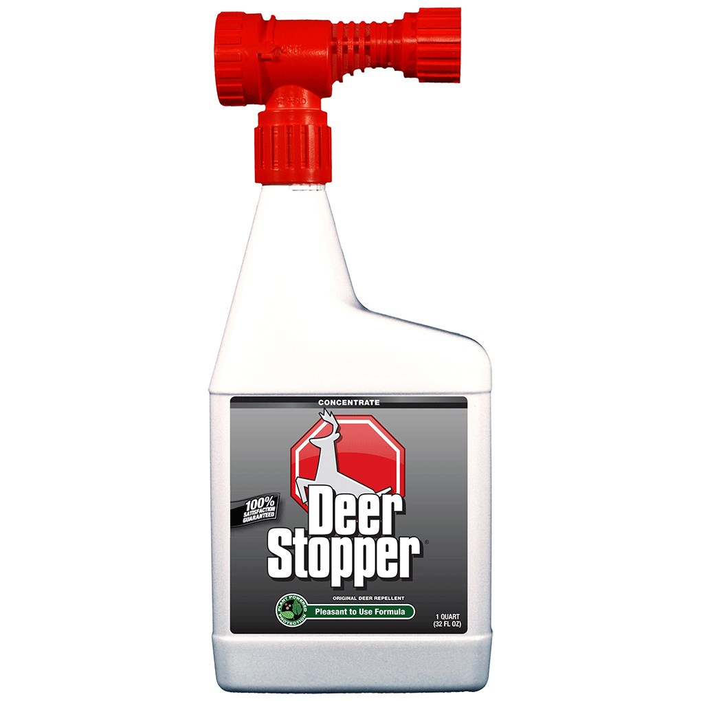 Deer Stopper 32oz Hose End Liquid Concentrate Ready to Spray — priced per each; minimum 6; multiples of 6