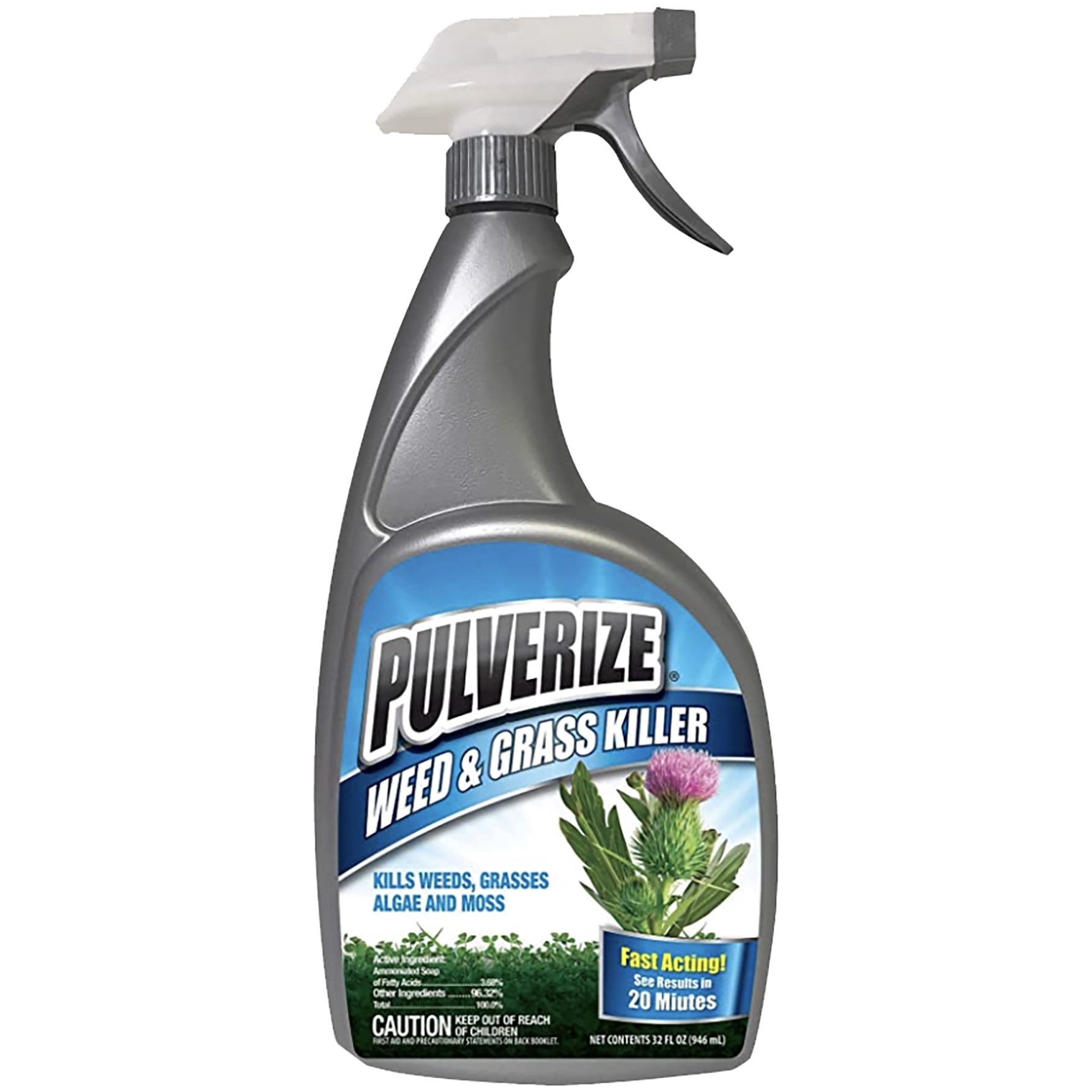Pulverize 32oz Weed & Grass Killer Trigger Bottle Ready to Use — priced per each; minimum 6; multiples of 6