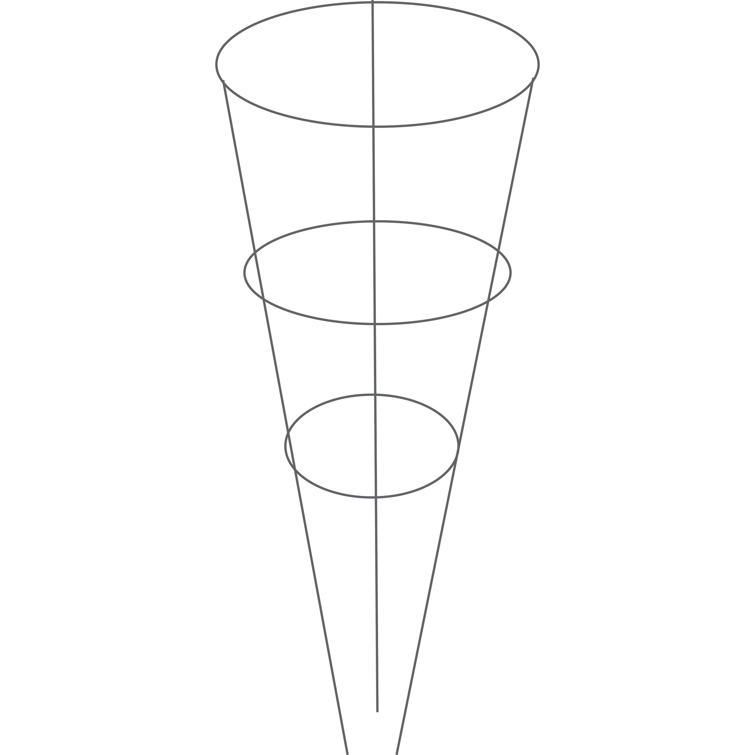 Midwest Wire Works 33" Tomato Cage 3 Ring 3Leg — priced per each; minimum 25; multiples of 25