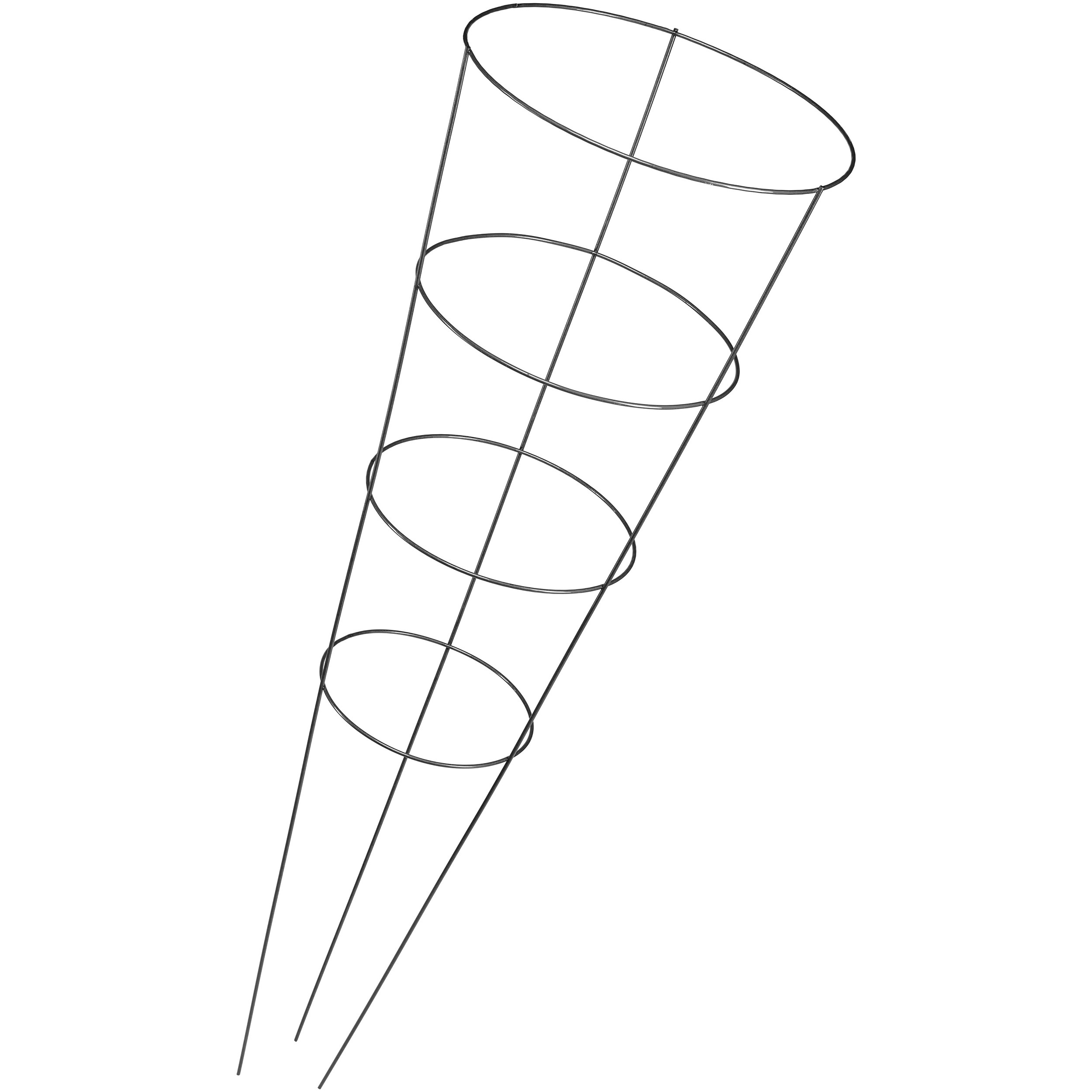 Midwest Wire Works 54" Tomato Cage 4 Ring 3 Leg — priced per each; minimum 25; multiples of 25