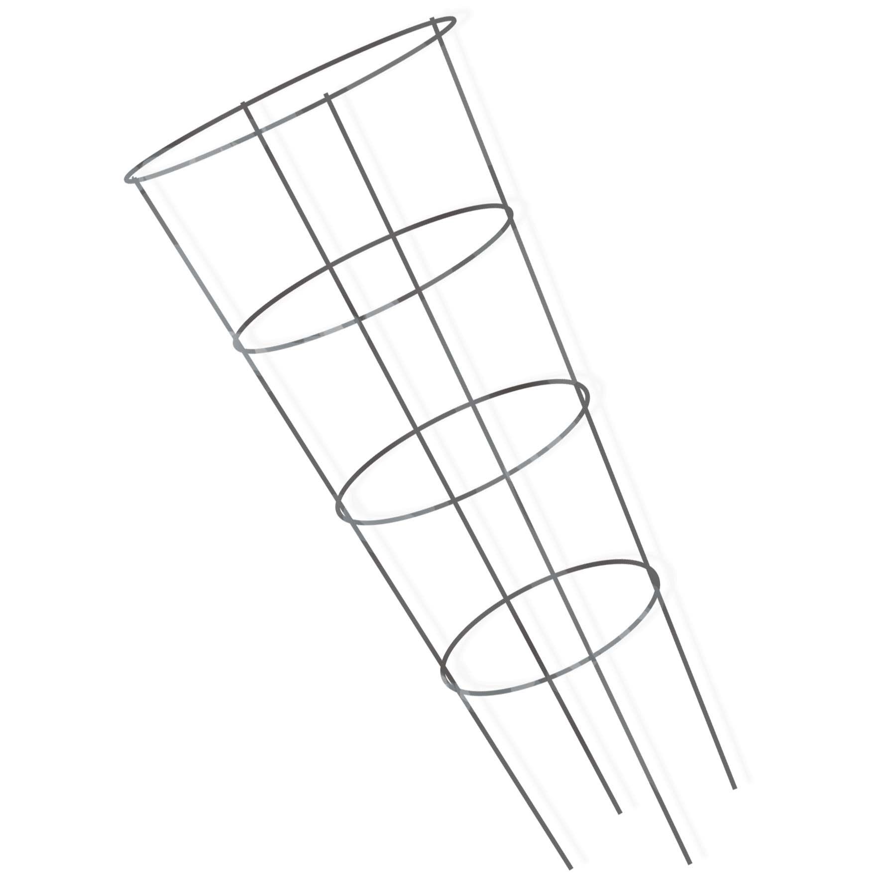 Midwest Wire Works 54" Extra Heavy Duty Cage 4 Ring 4 Leg