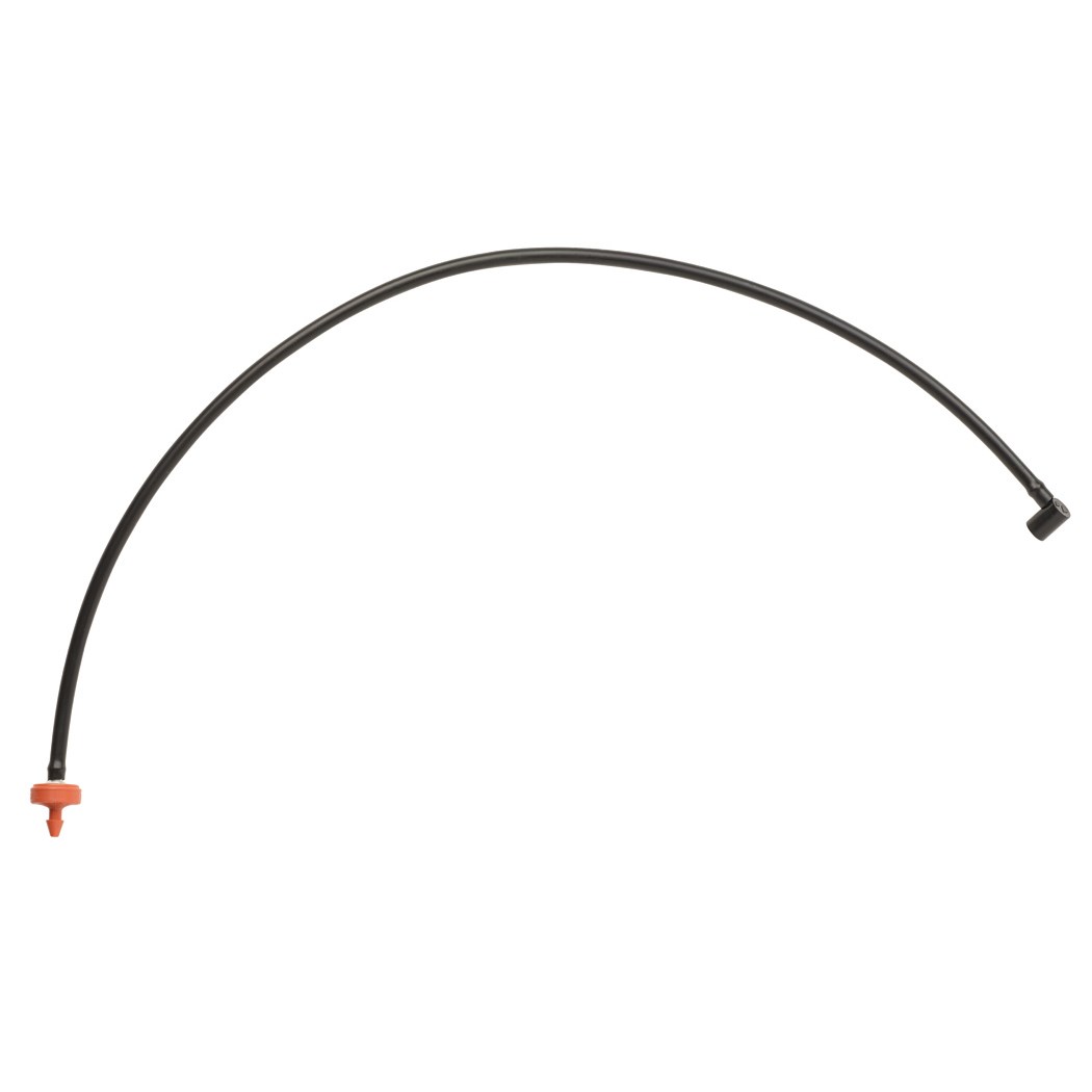 Netafim 48in Dripper Assembly w/ Flex PE Tubing for 6.6gph Grey PC Spray Stake (01PSDS-GY1-B or 01PSDS-GY2-B) 25/BG — Bag of 25