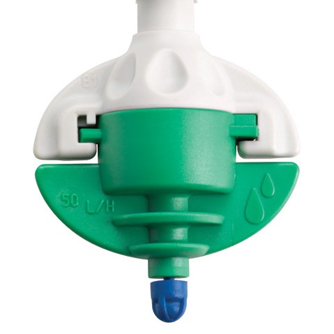 Netafim 11.7gph Green VibroNetafim Micro Sprinkler Head Only 32psi 25/BG — Bag of 25