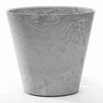 ArtStone 8" Round Napa Planter Grey — priced per each; minimum 10; multiples of 10