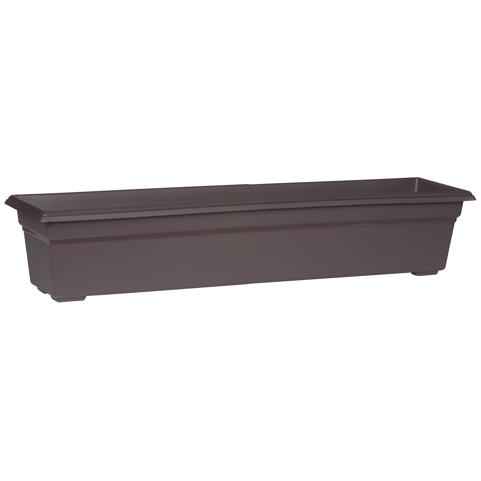 Countryside 30" Flowerbox Brown — priced per each; minimum 10; multiples of 10