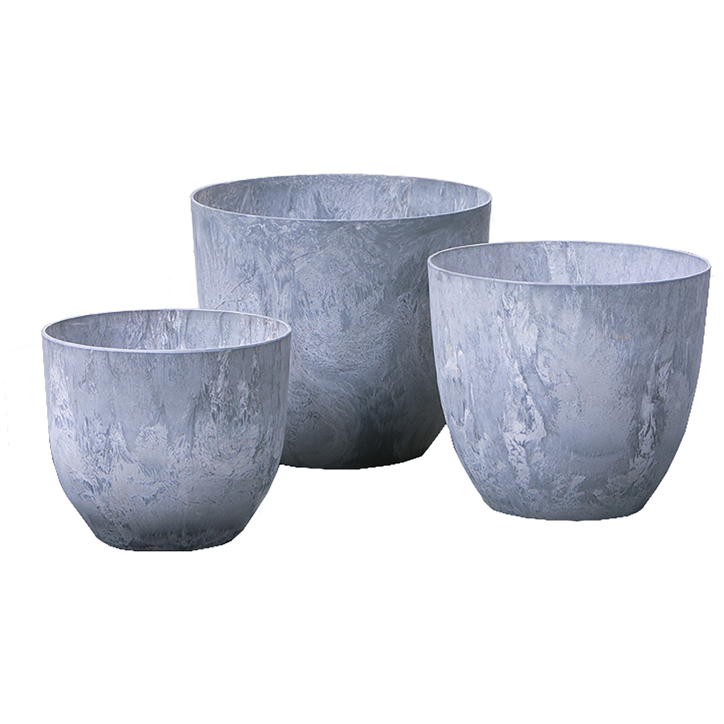 ArtStone 3pc Fiji Nested Set Grey