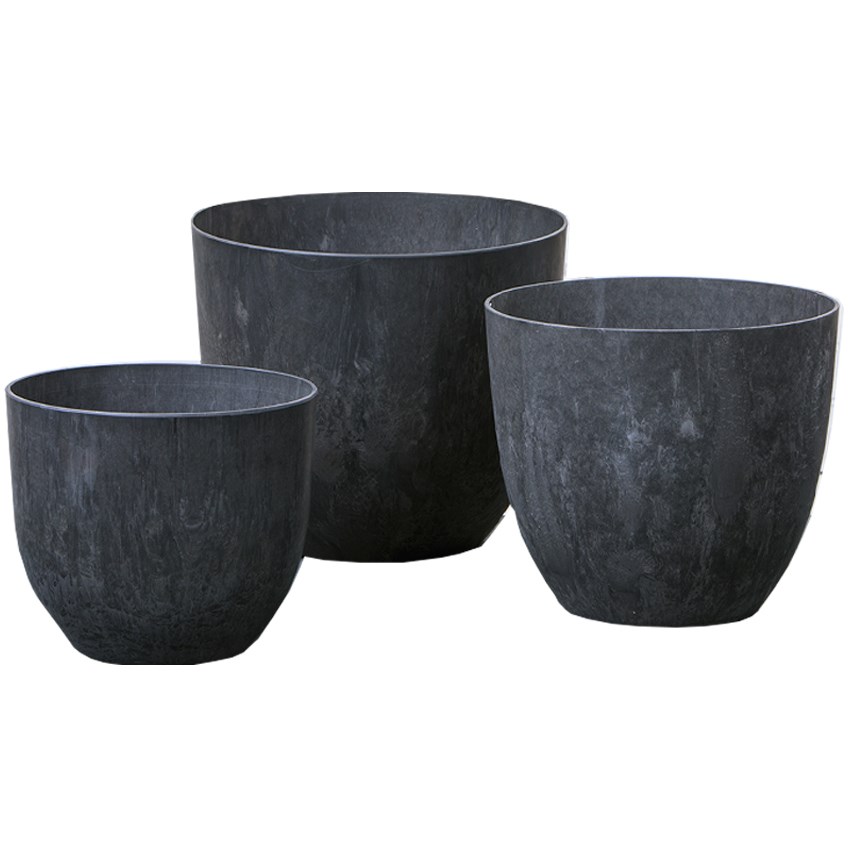 ArtStone 3pc Fiji Nested Set Black