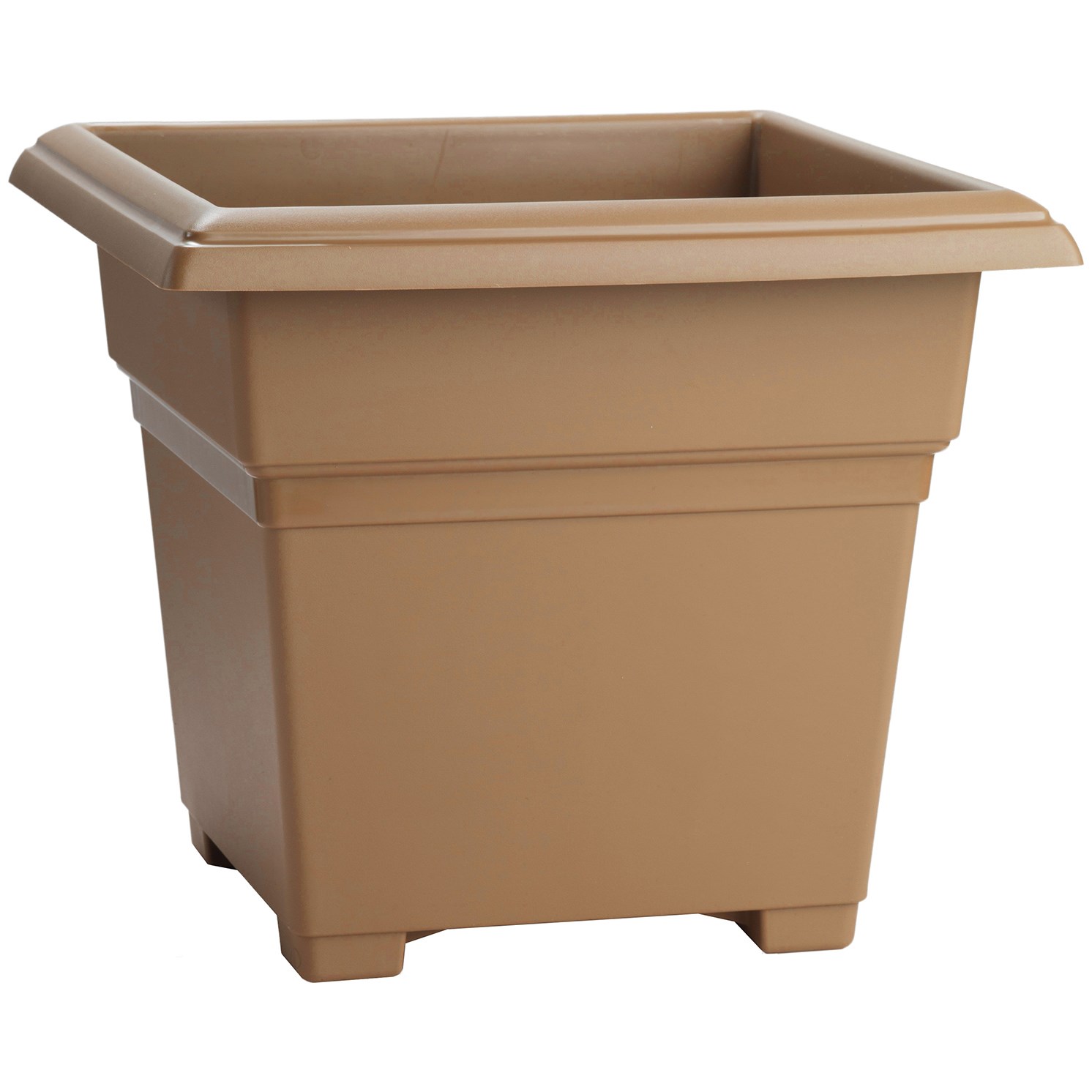 Countryside 14" Square Tub Terra — priced per each; minimum 10; multiples of 10