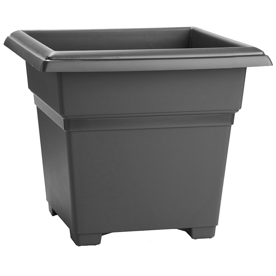 Countryside 18" Square Tub Black — priced per each; minimum 10; multiples of 10