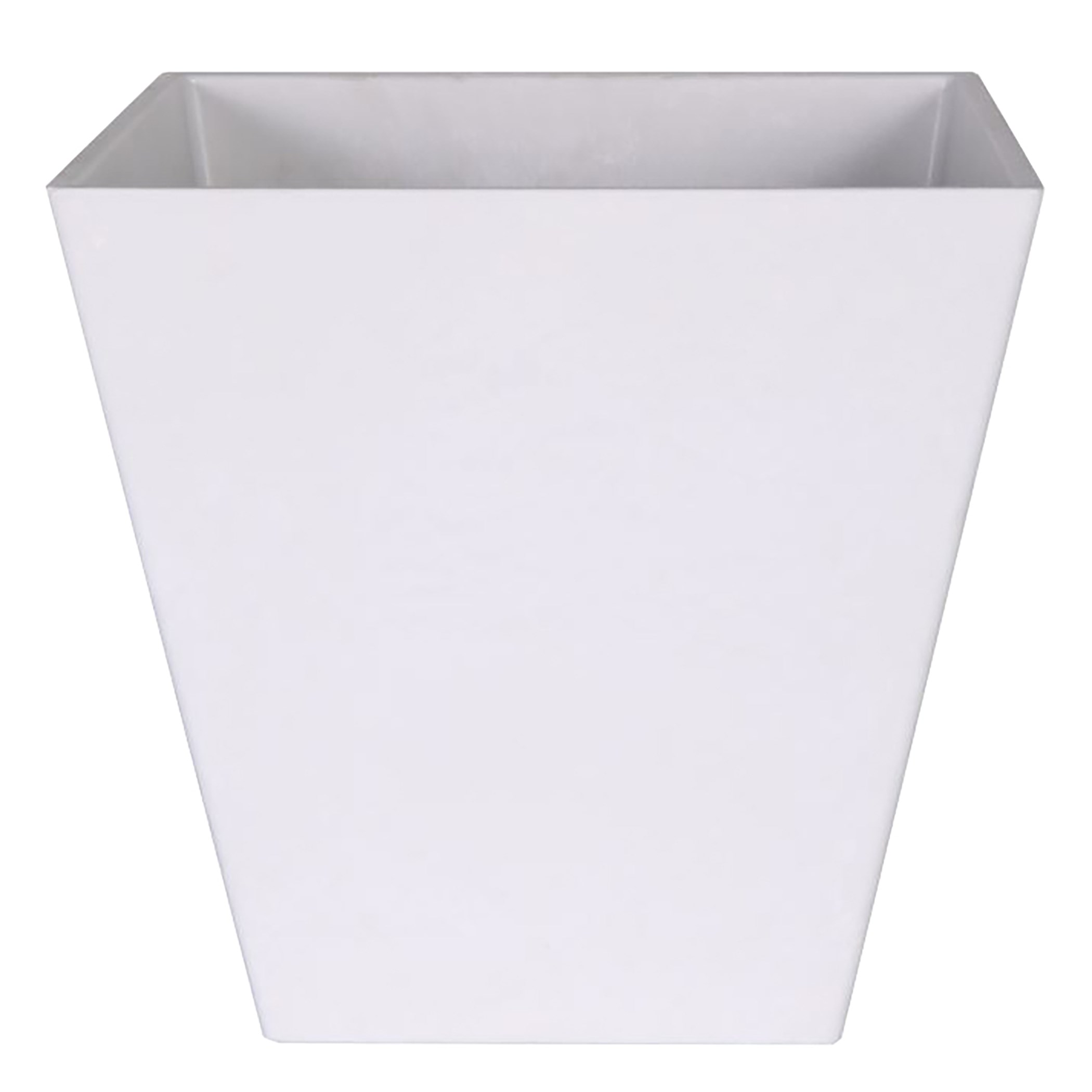 ArtStone Ella 6" Square Planter White — priced per each; minimum 10; multiples of 10