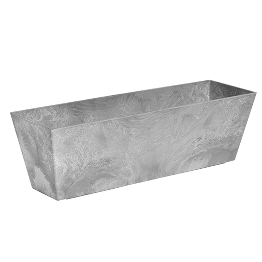 ArtStone Ella 21.5" Flowerbox Grey — priced per each; minimum 5; multiples of 5