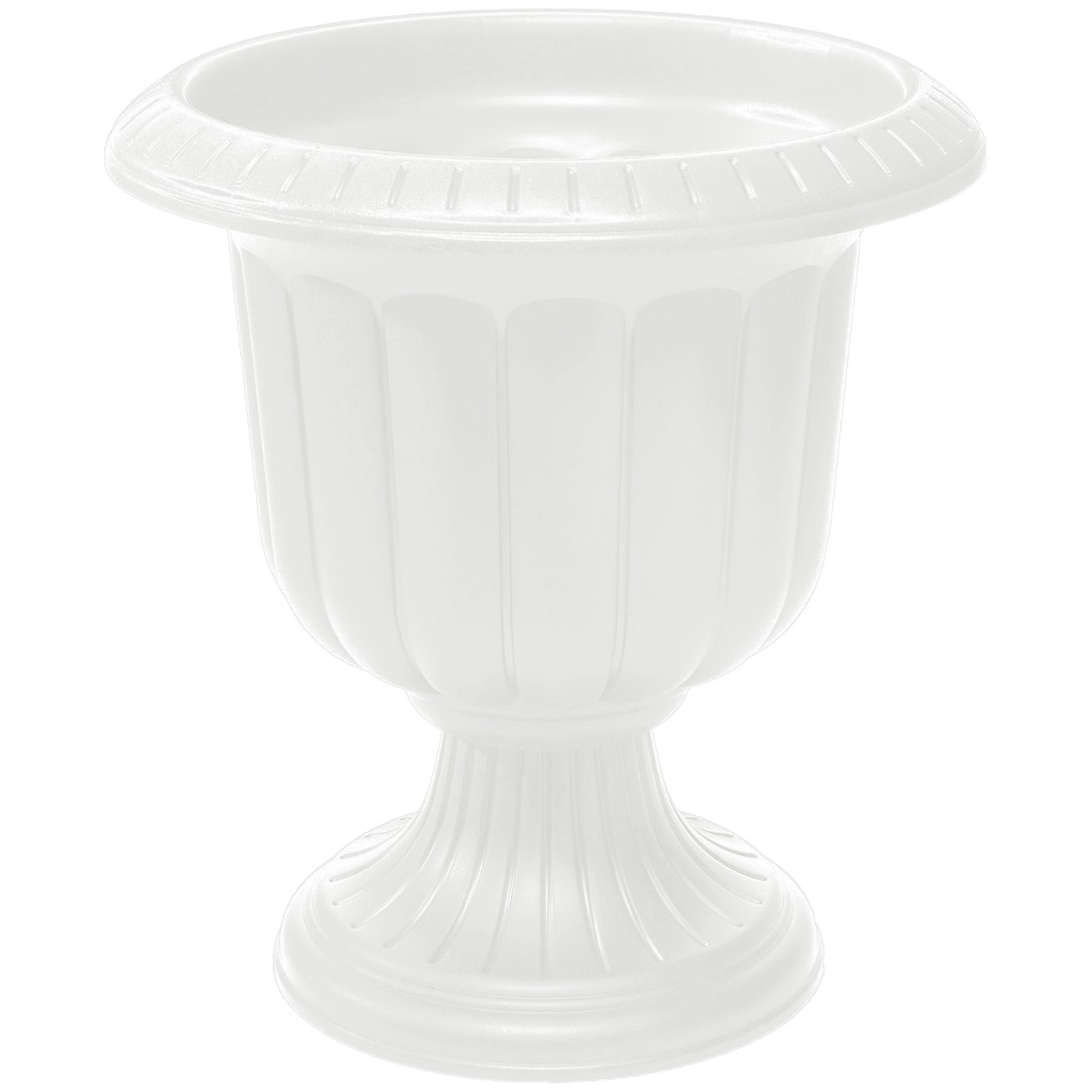 Classic 14" Urn White — priced per each; minimum 12; multiples of 12