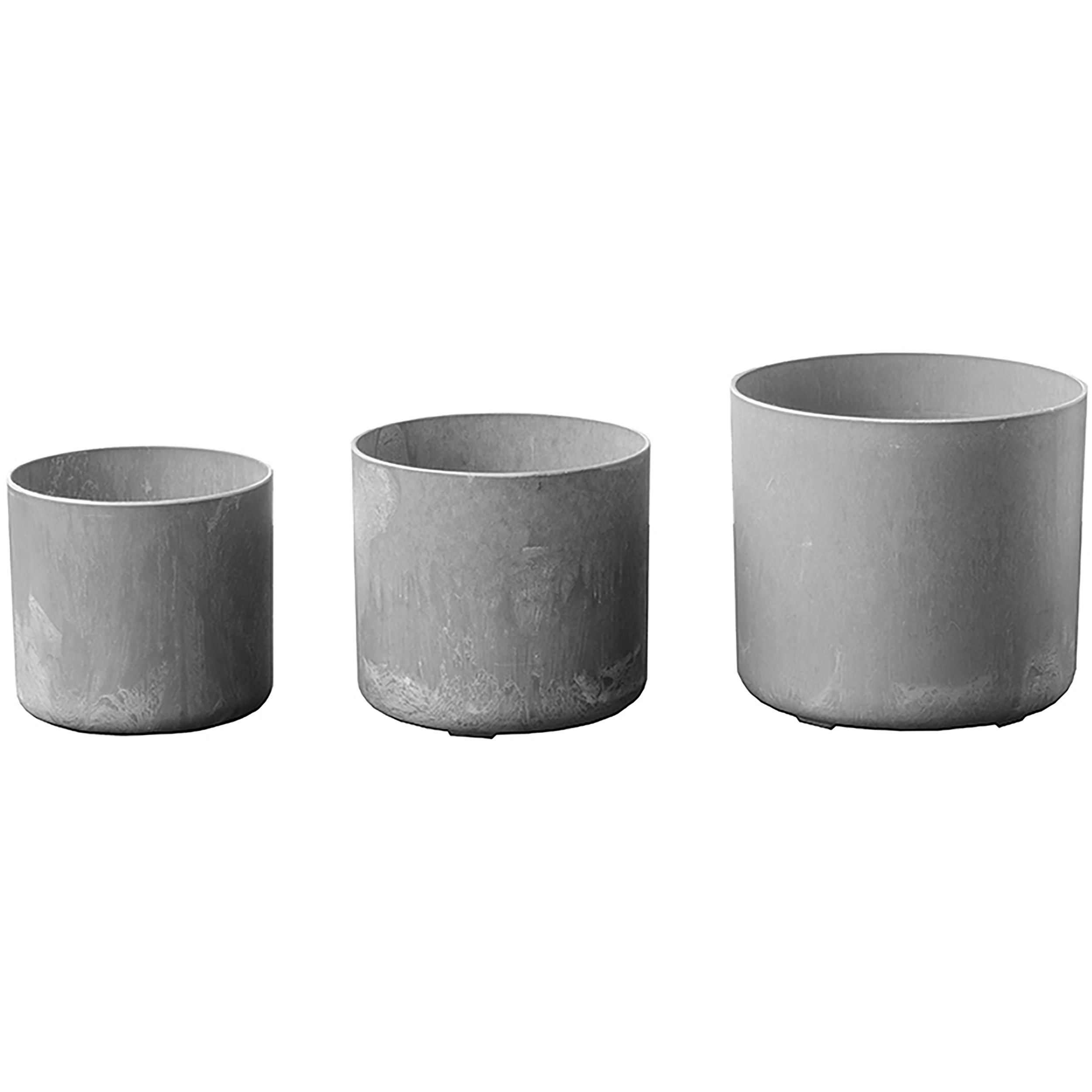 ArtStone 4 Sets Lena Round Grey Nested Assorted Sizes