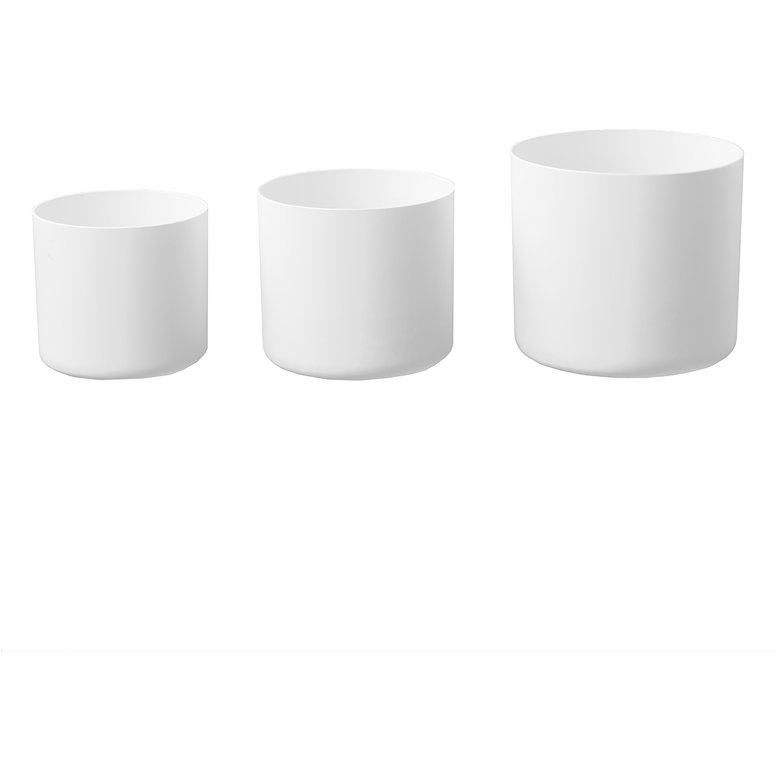 ArtStone 4 Sets Lena Round White Nested Assorted Sizes