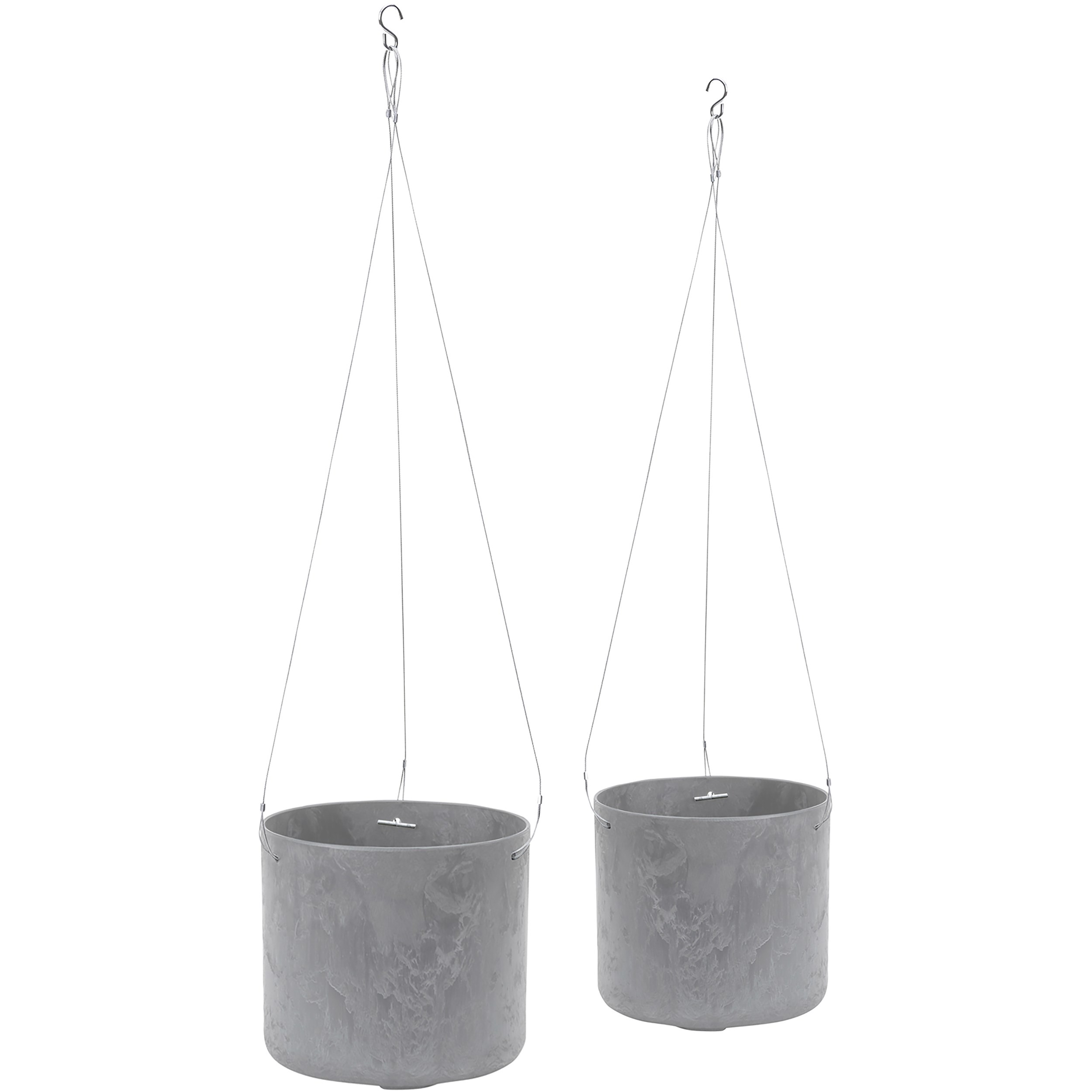 ArtStone 4 Sets Lena Hanging Grey Nested Assorted Sizes