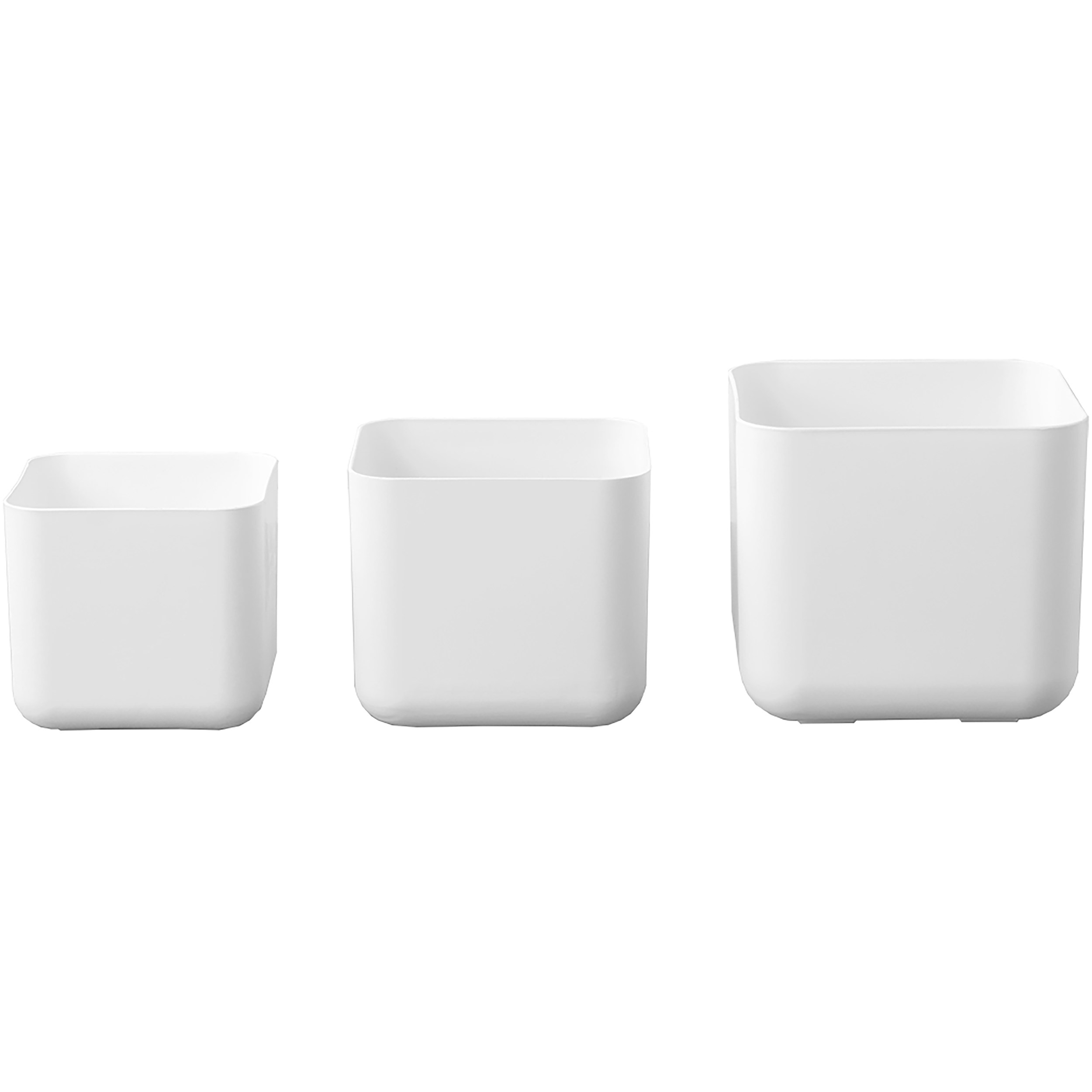 ArtStone 4 Sets Rubi Square White Nested Assorted Sizes