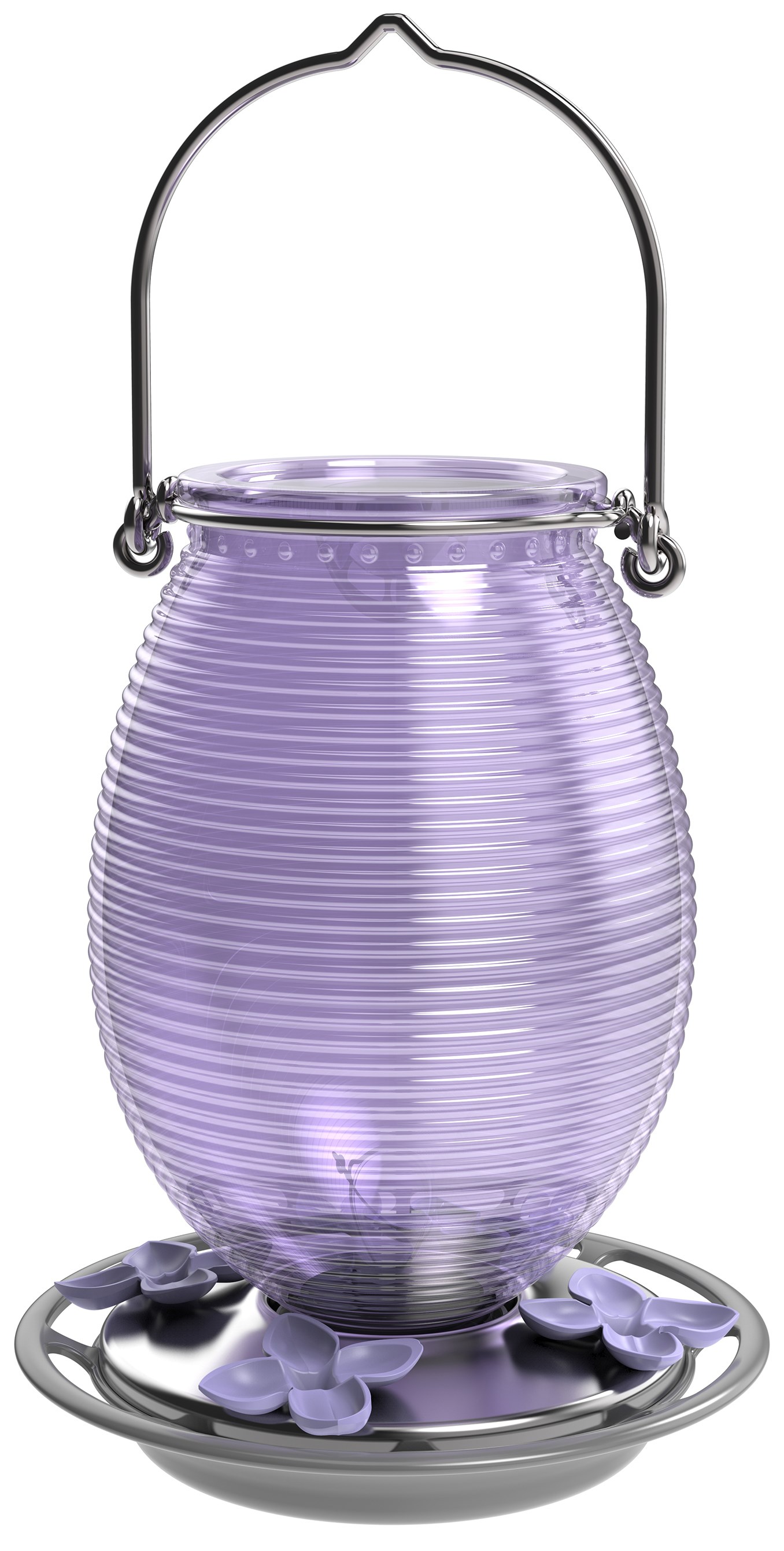 Natures Way 29oz Antique Glass Hummingbird Feeder Lilac Dreams — priced per each; minimum 6; multiples of 6
