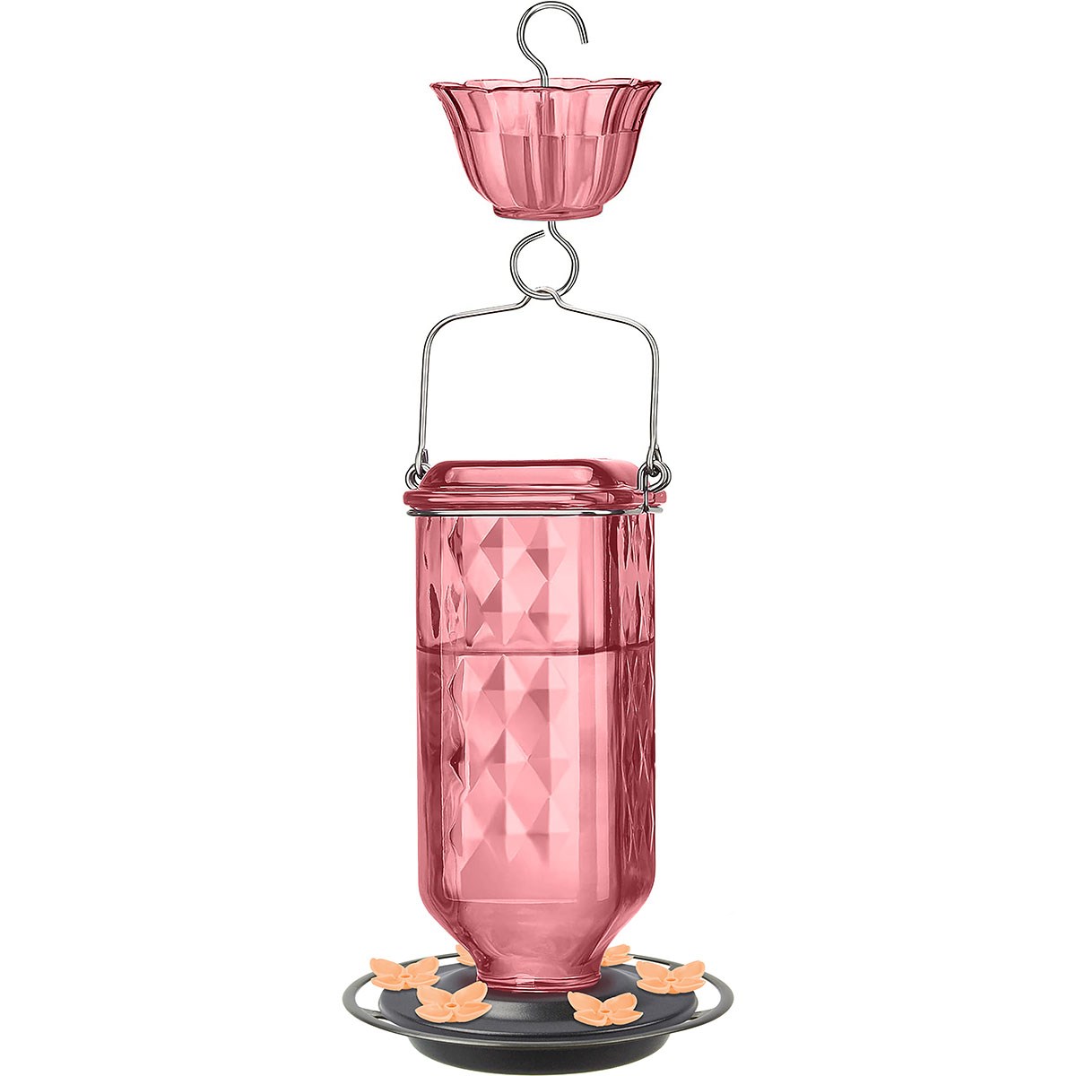Natures Way 23oz Column Antique Hummingbird Feeder — priced per each; minimum 6; multiples of 6