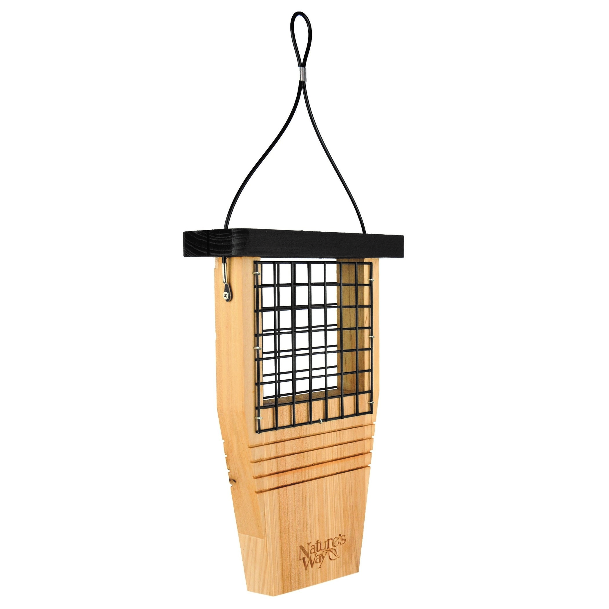 Natures Way Cedar Suet Tail Prop Bird Feeder — priced per each; minimum 6; multiples of 6