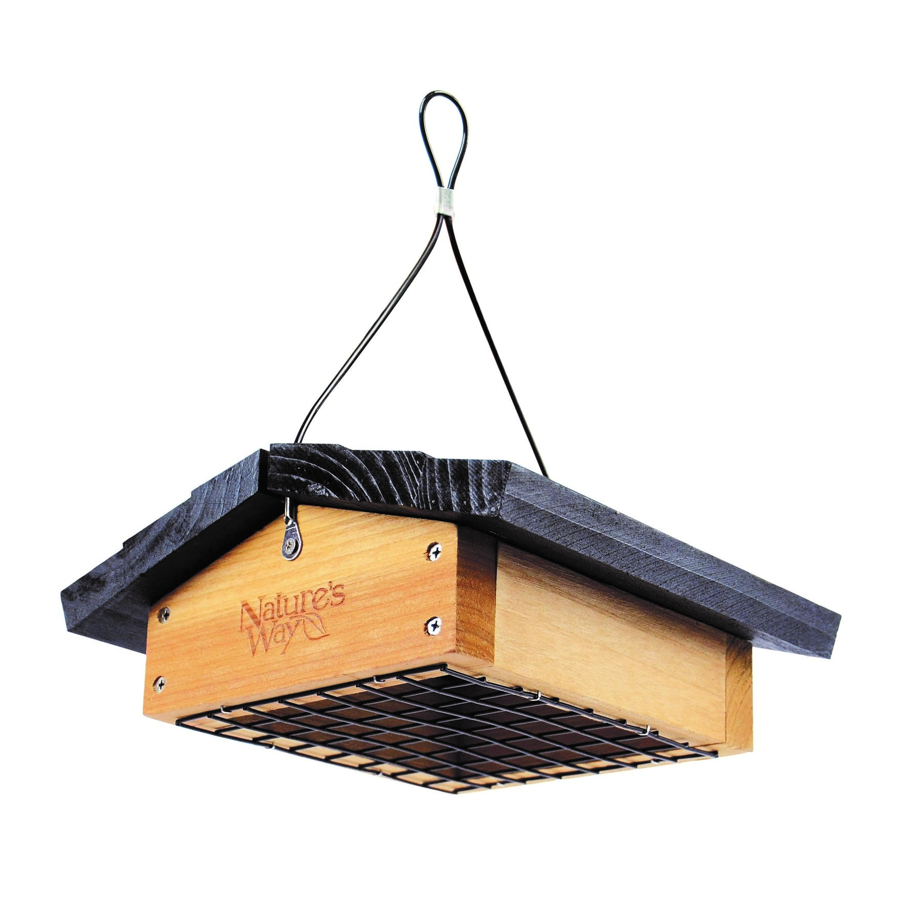 Natures Way Cedar Suet Upside Down Bird Feeder — priced per each; minimum 4; multiples of 4