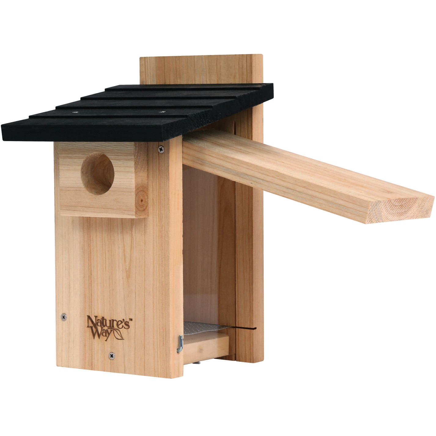 Natures Way Cedar Bluebird Viewing House — priced per each; minimum 4; multiples of 4