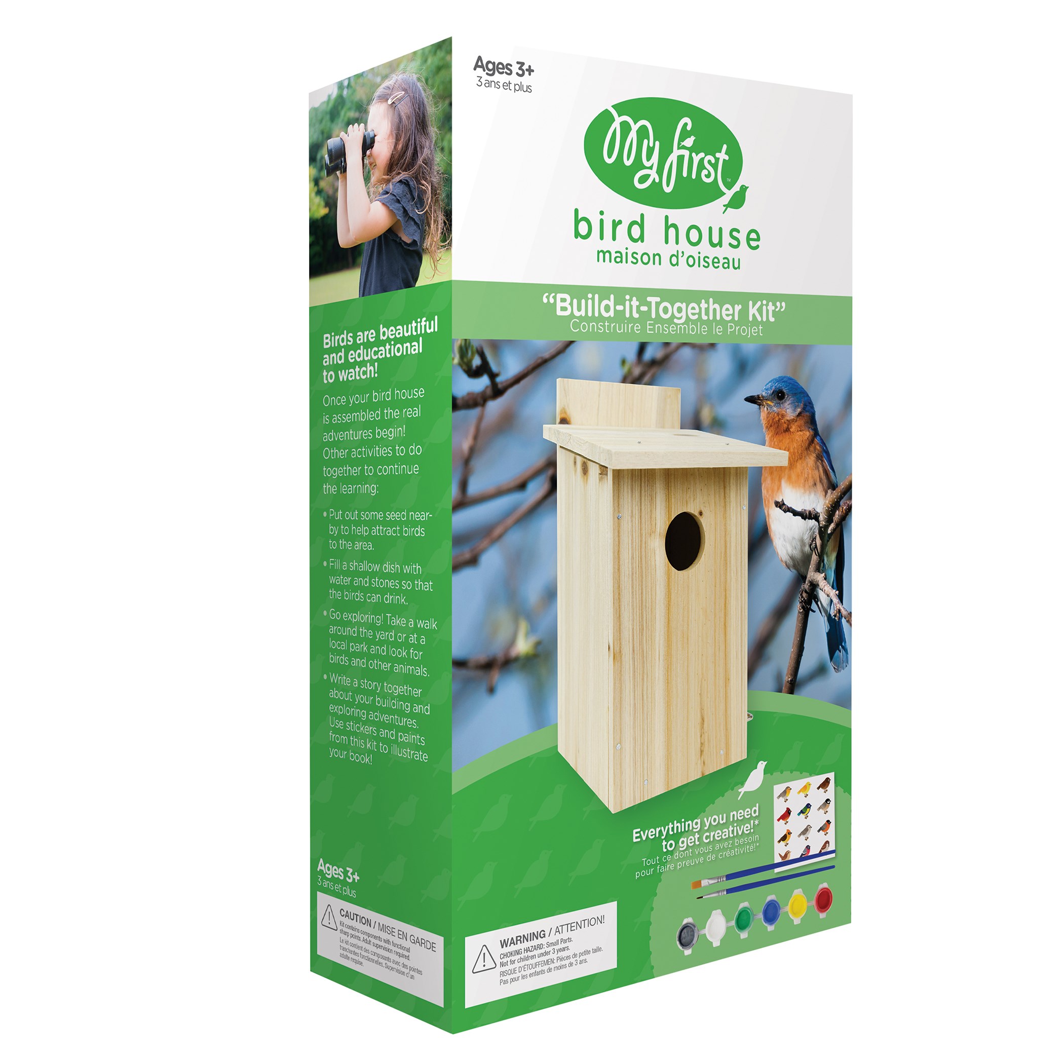 Natures Way My First Bird House w/ Viewing Window — priced per each; minimum 8; multiples of 8