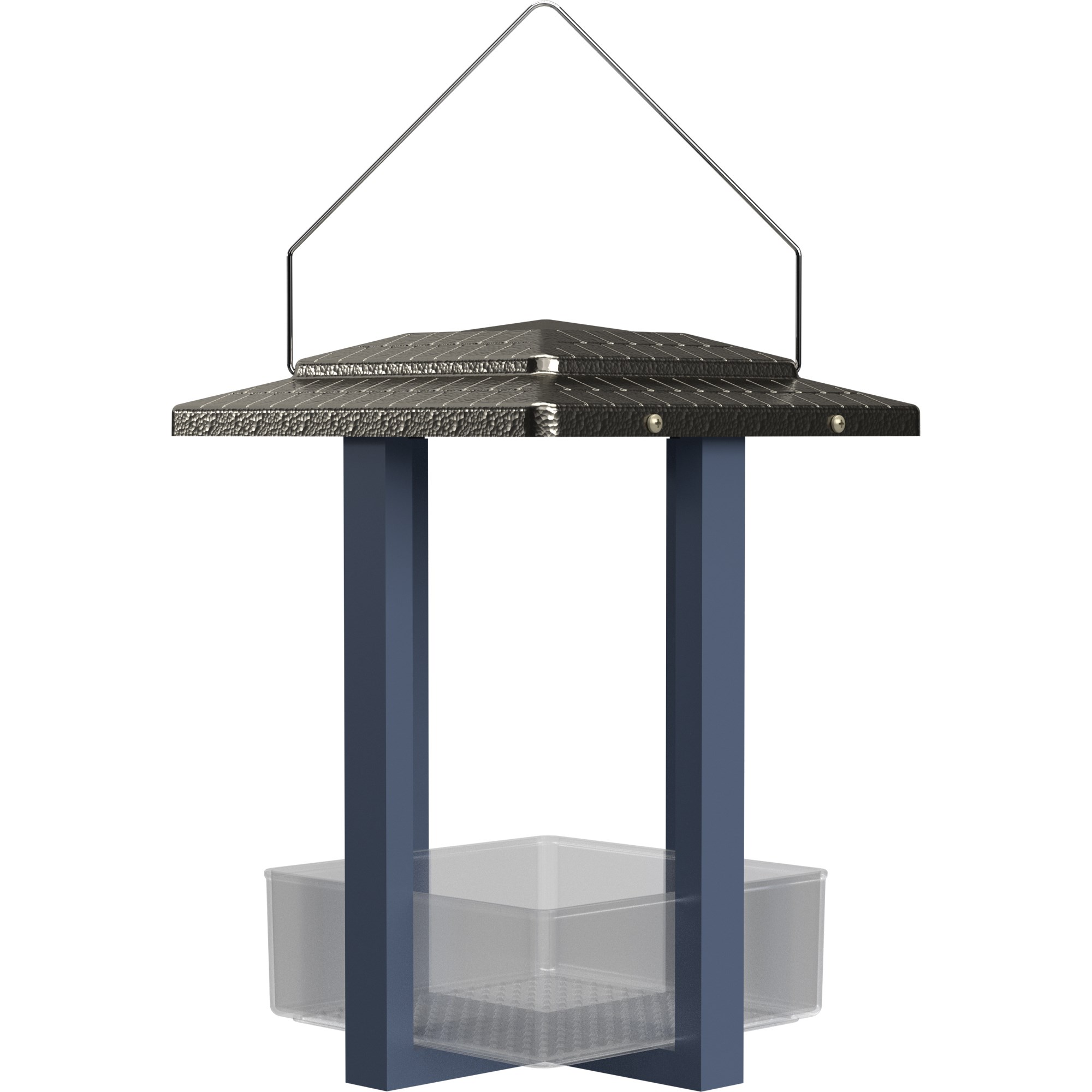 Natures Way 4 Cup Fly-in Hanging Metal Fly Through Bird Feeder — priced per each; minimum 2; multiples of 2