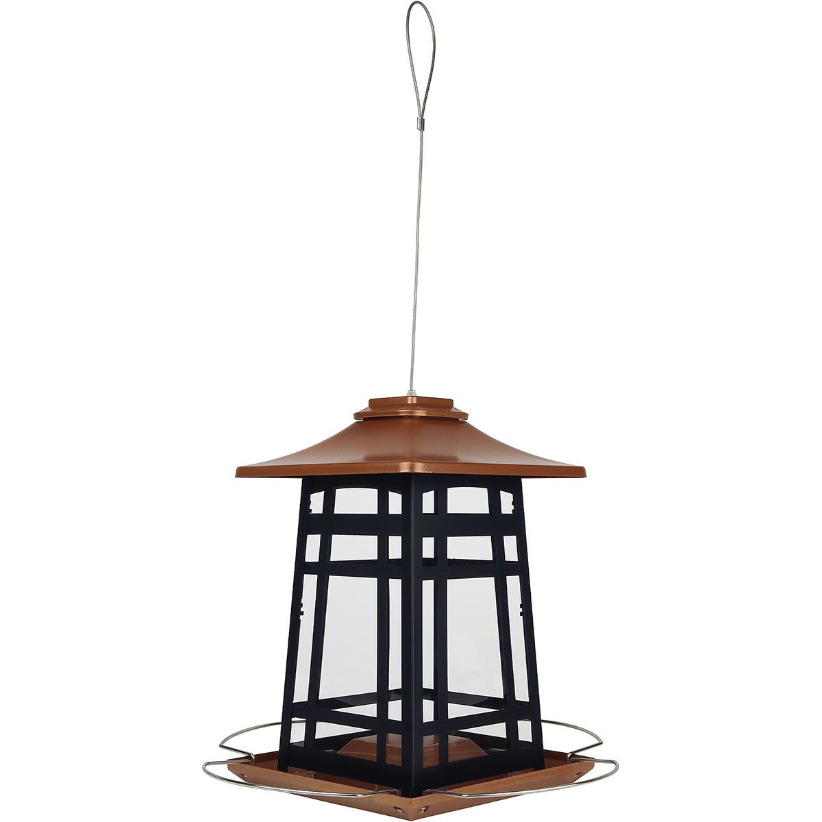 Natures Way Metal Gazebo Bird Feeder Copper Arches 3.3qt — priced per each; minimum 4; multiples of 4