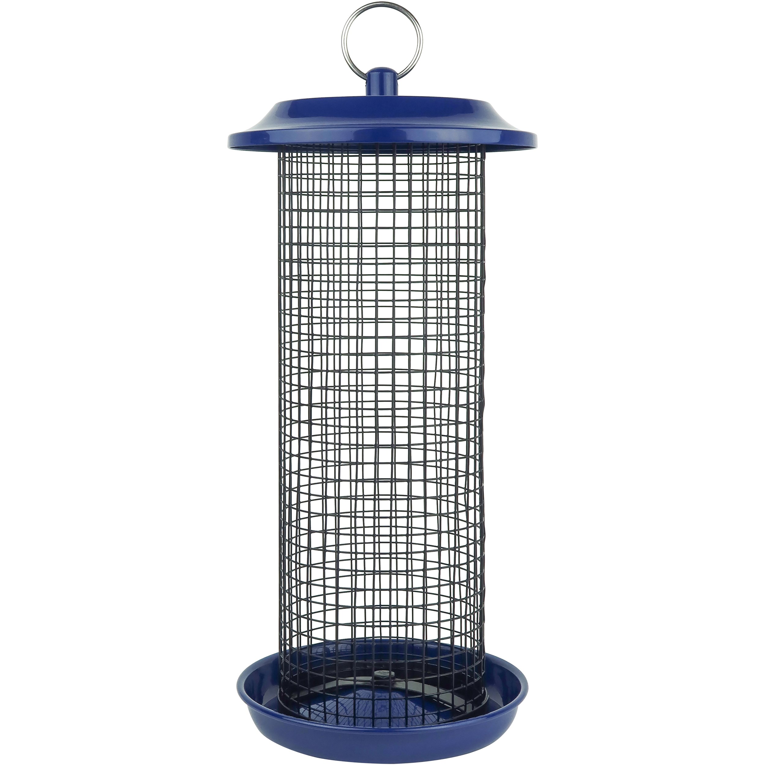 Natures Way 2qt Metal Mesh Mixed Seed and Peanut Bird Feeder Cobalt — priced per each; minimum 4; multiples of 4