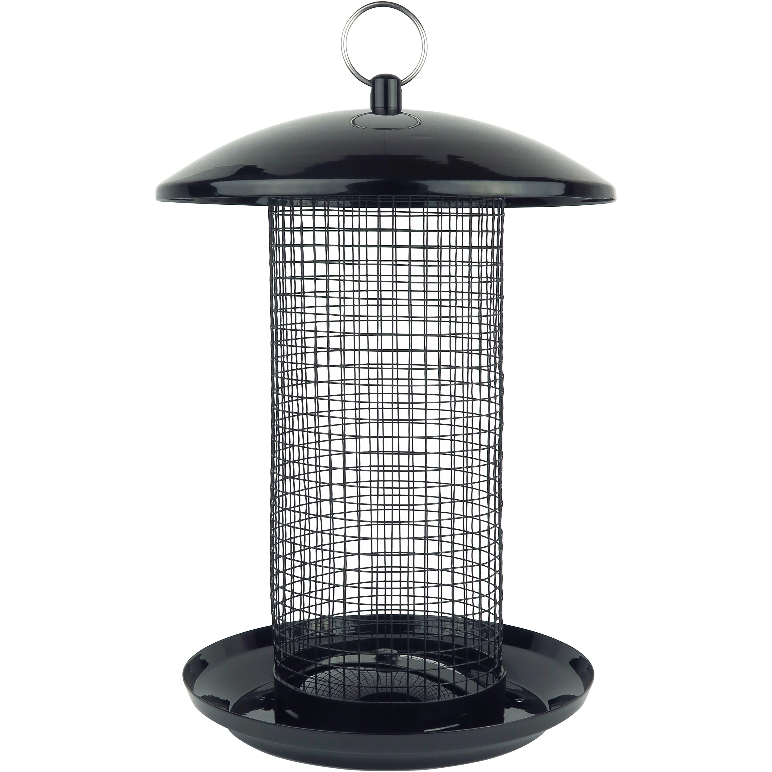 Natures Way 2.75qt Metal Mesh Mixed Seed and Peanut Bird Feeder Midnight — priced per each; minimum 4; multiples of 4
