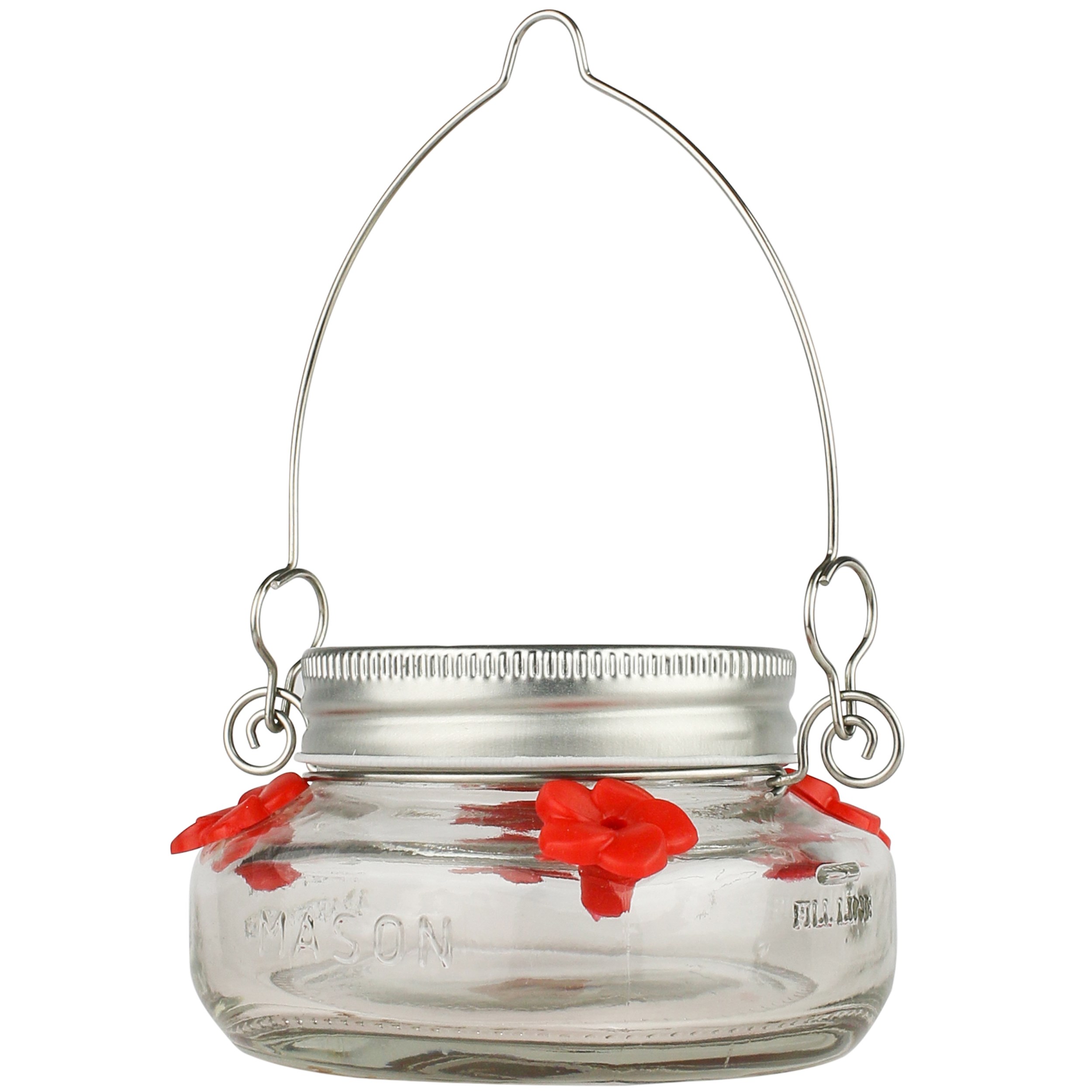Natures Way 6oz Mason Jar Hummingbird Feeder — priced per each; minimum 6; multiples of 6